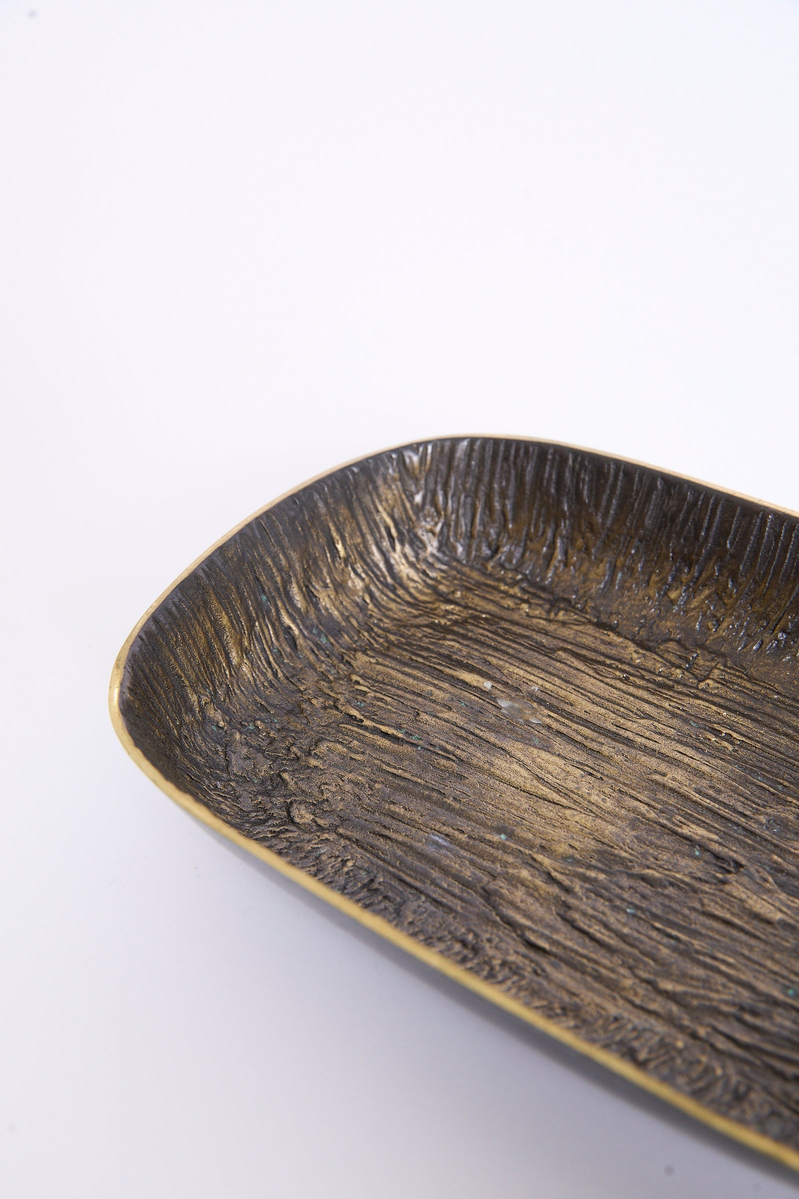 Bronze Brutalist Plate