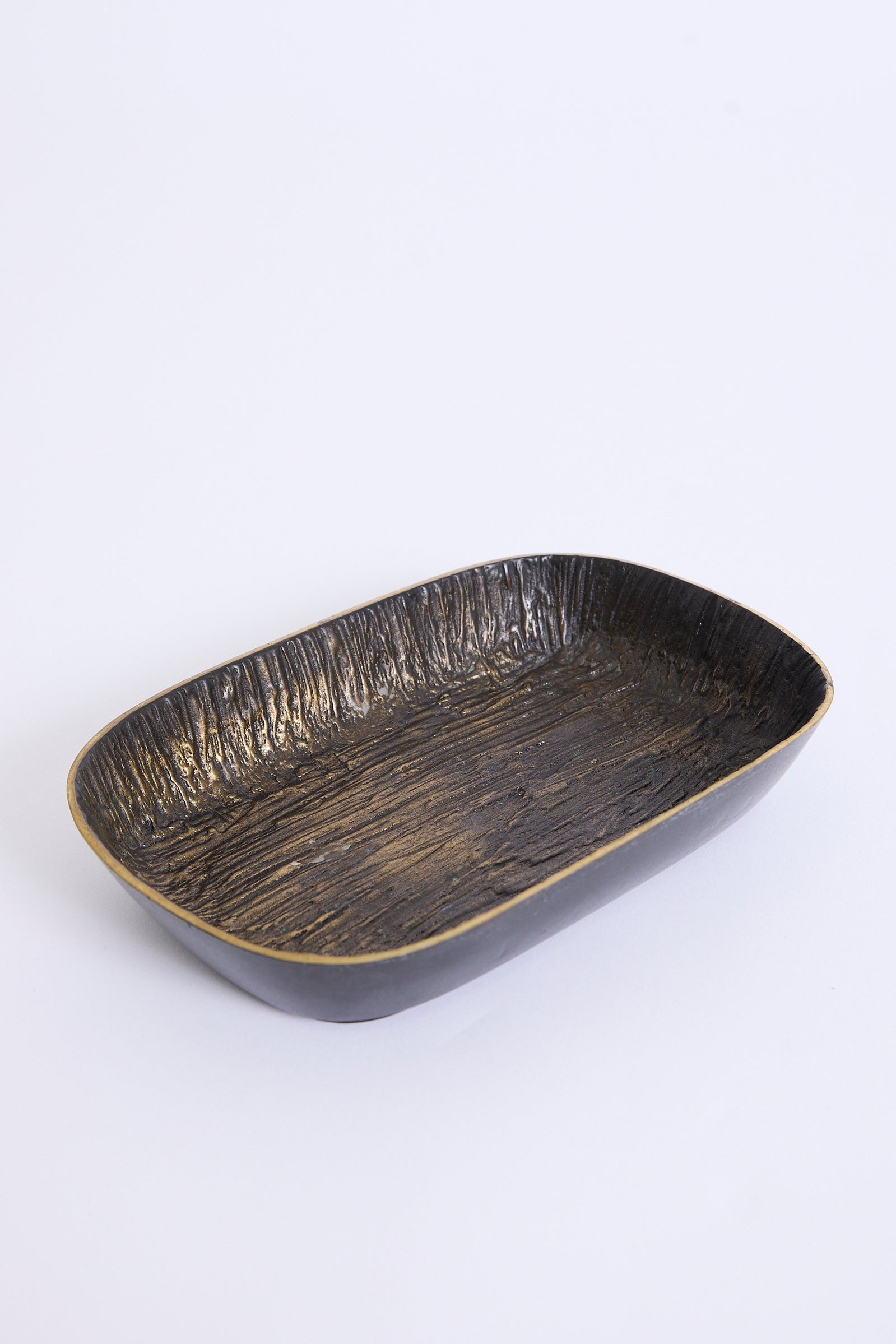 Bronze Brutalist Plate