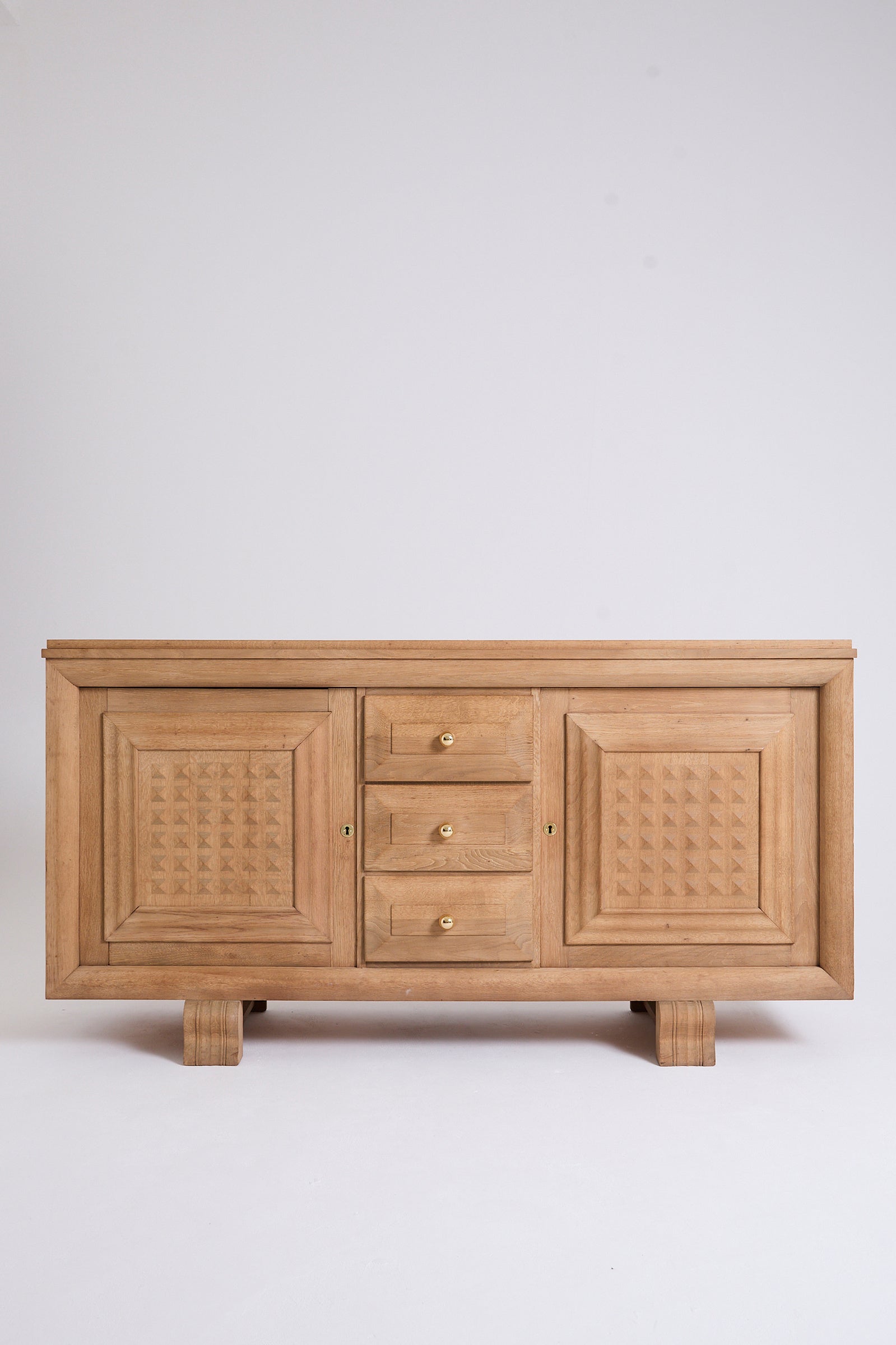 10473- Sanded Oak Sideboard