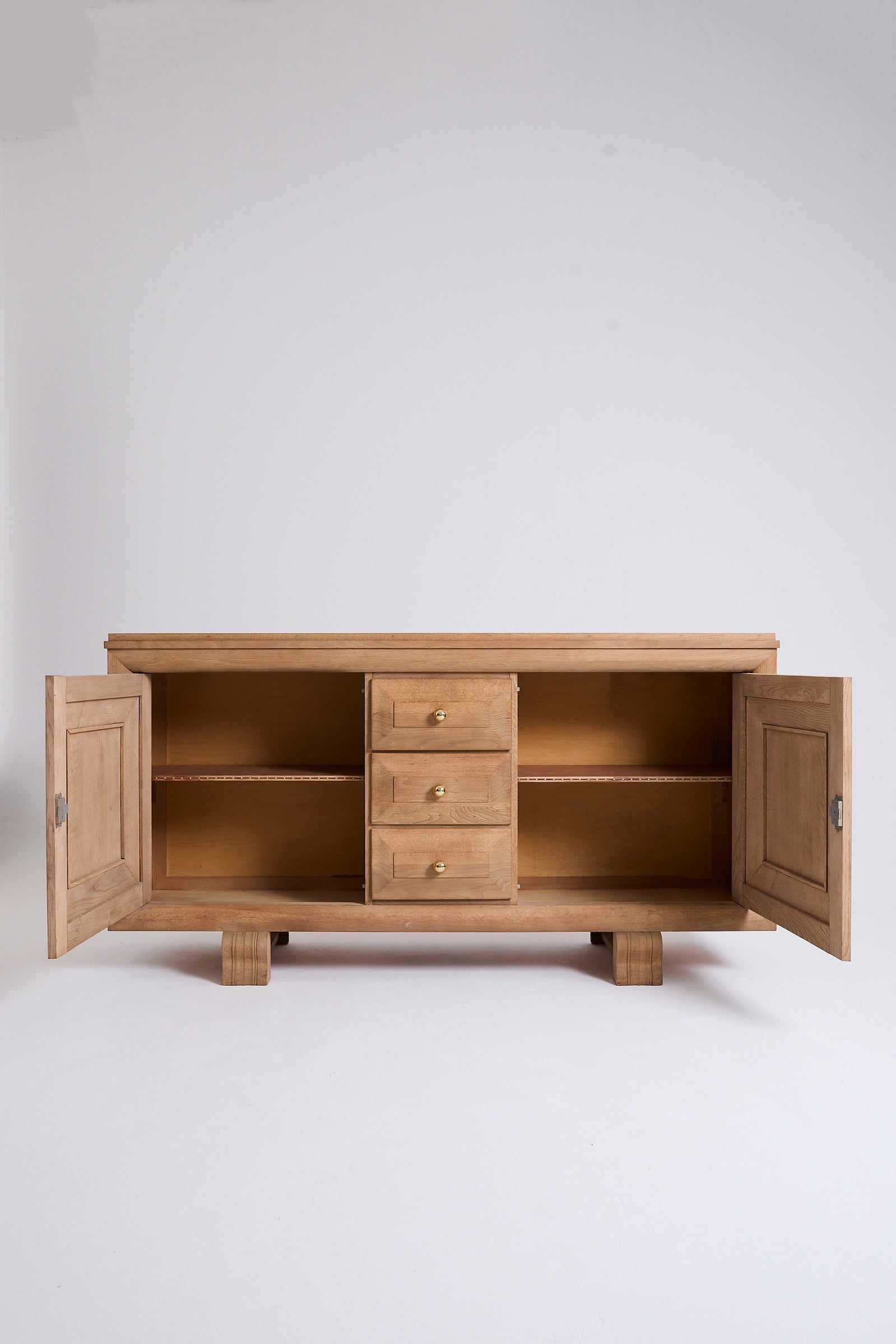 Sanded Oak Sideboard
