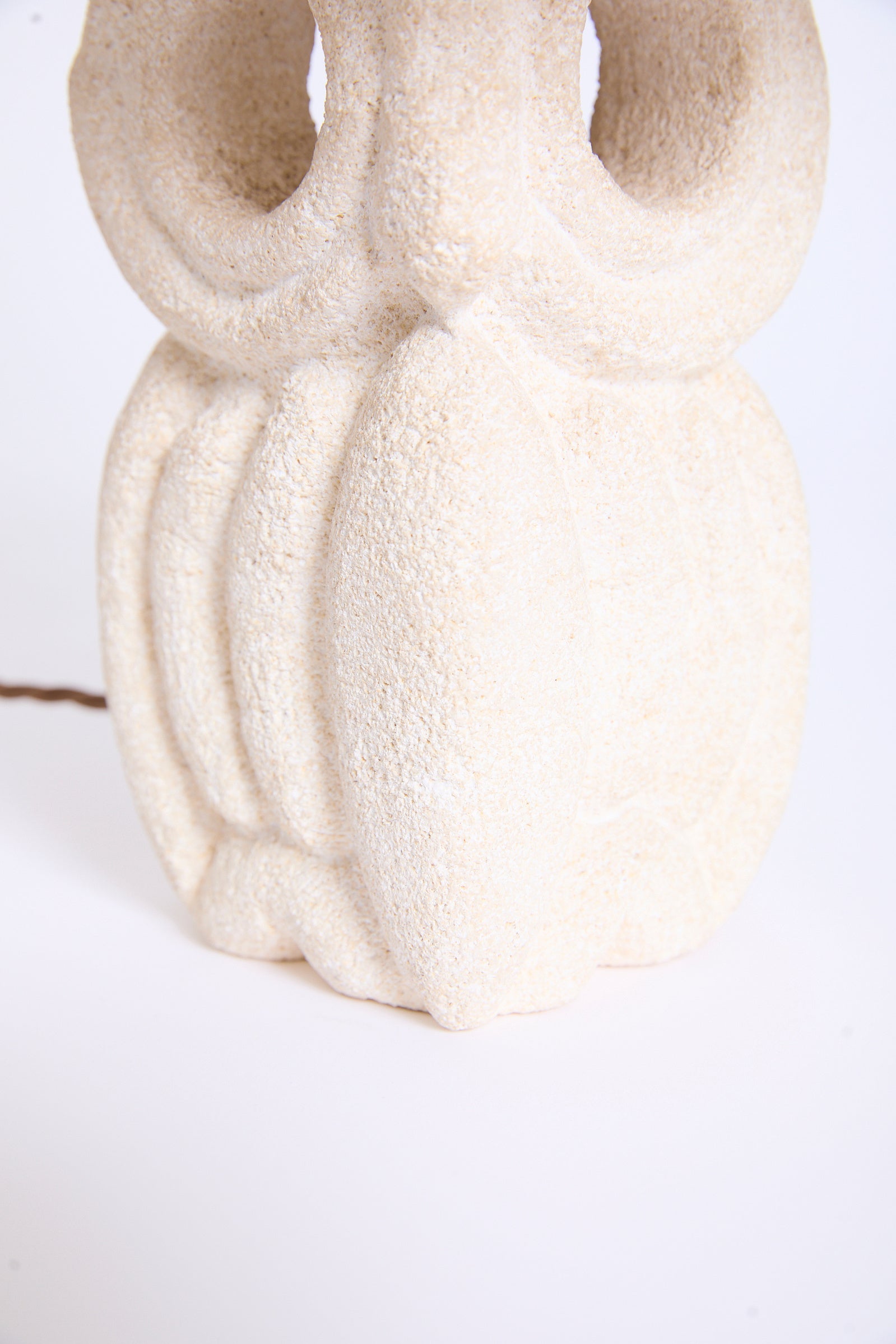 Stone Owl Table Lamp
