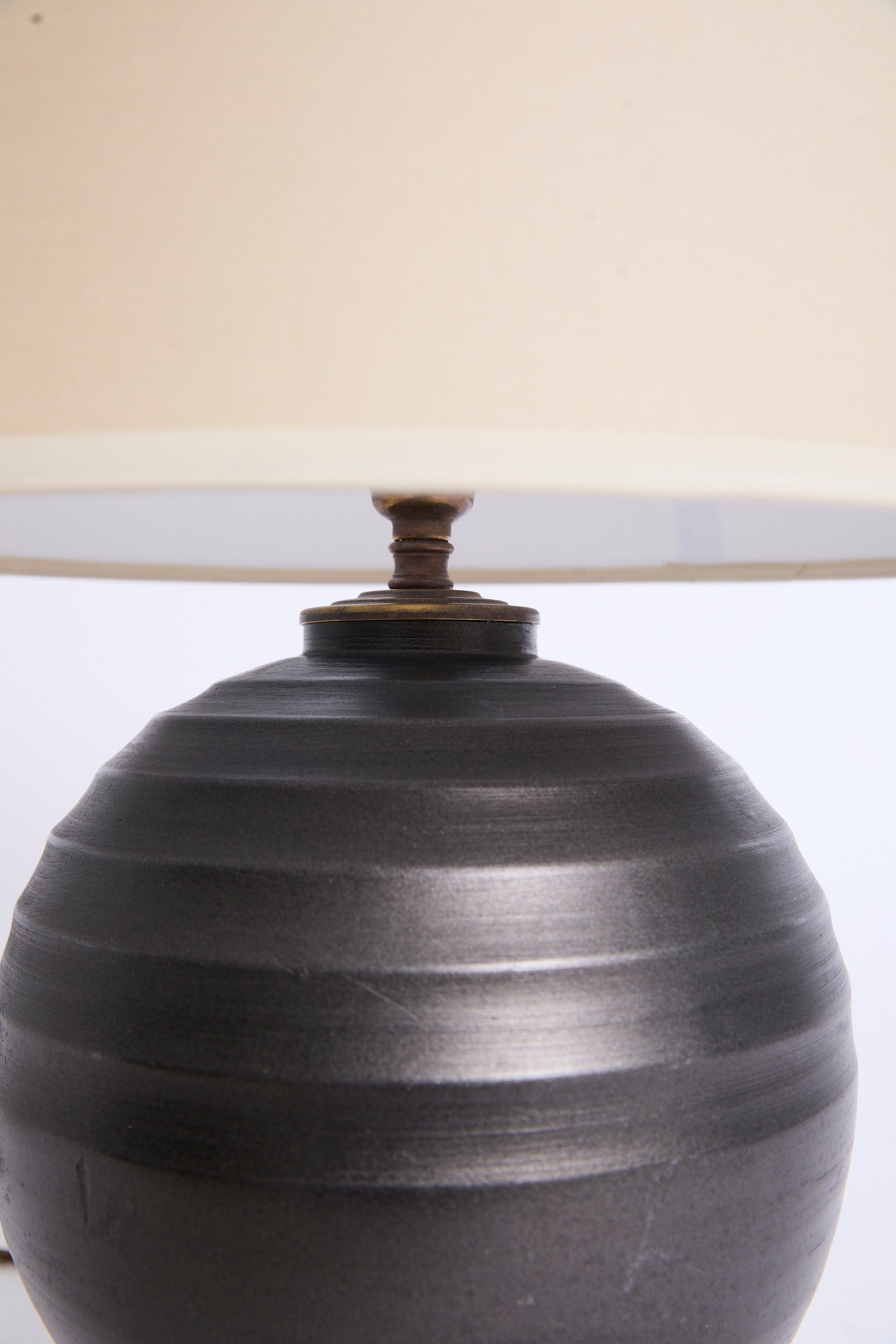 Black Ceramic Table Lamp