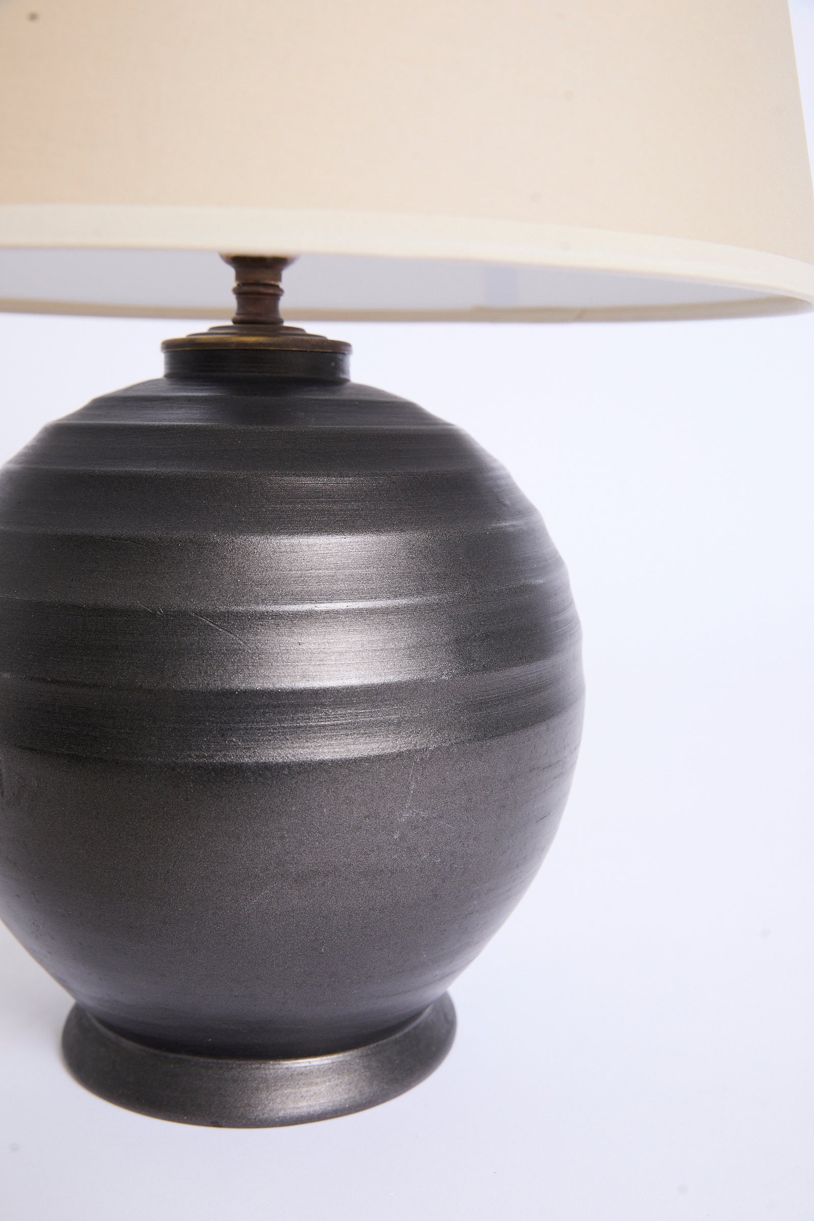 Black Ceramic Table Lamp