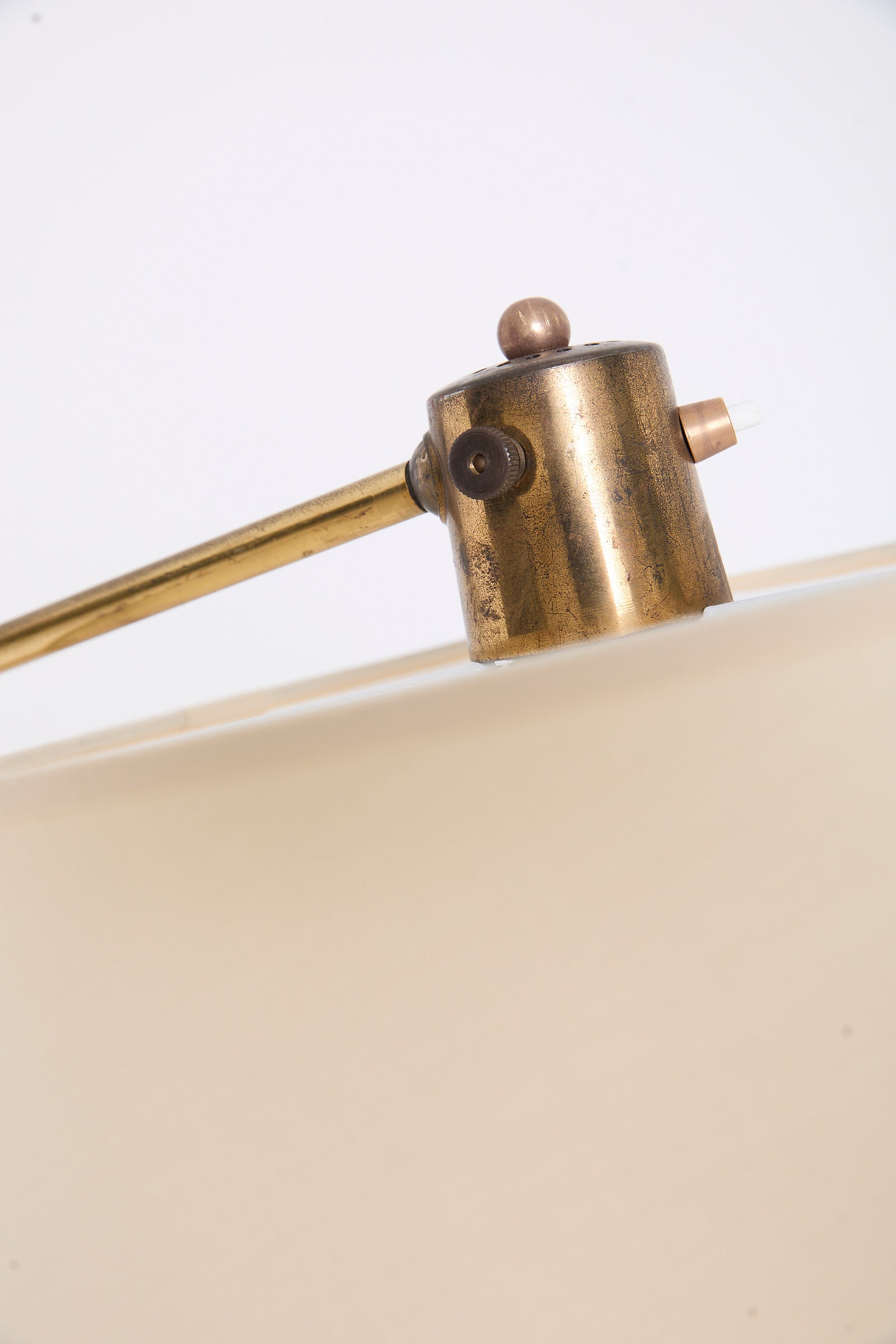 Brass Reading Floor Lamp