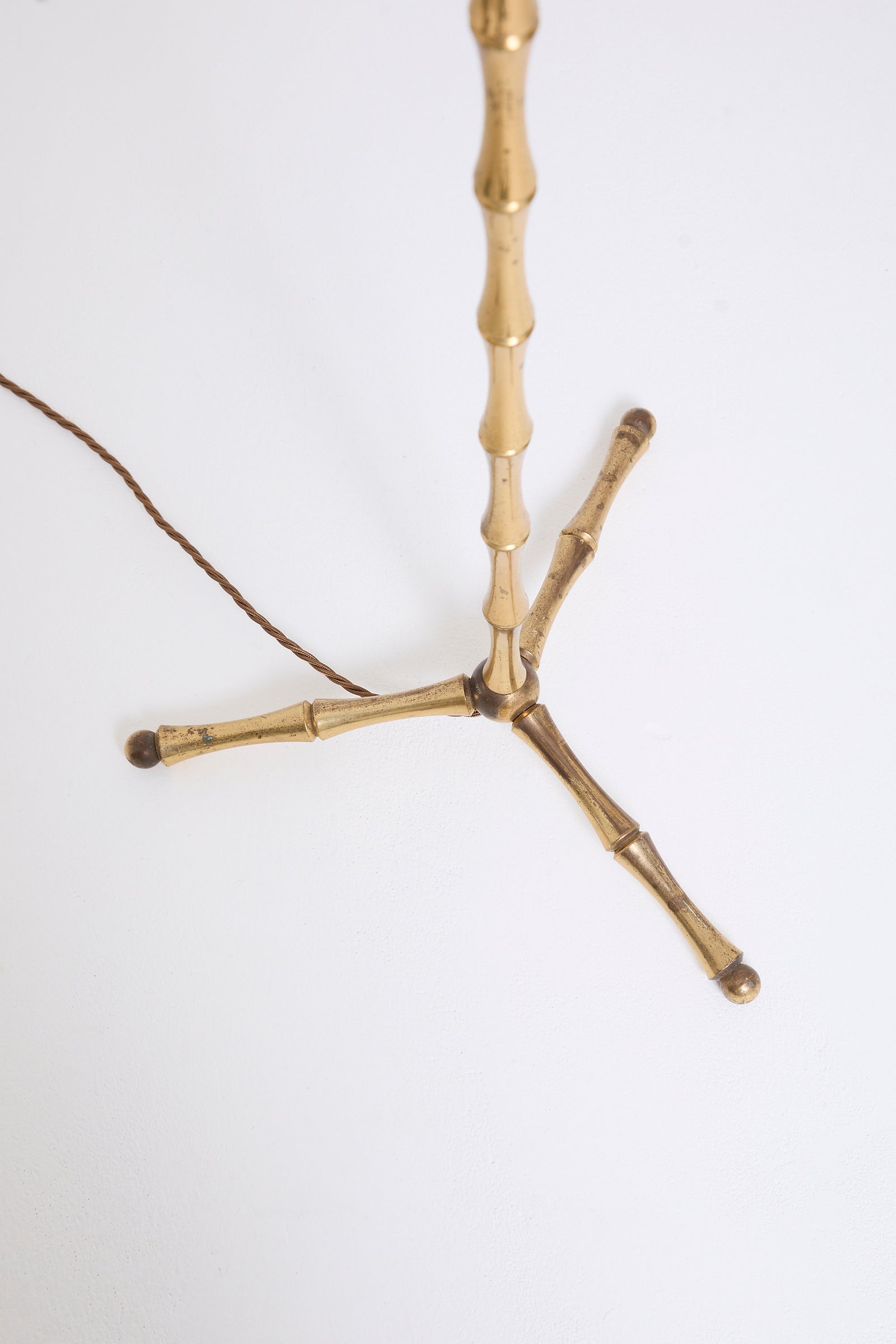Bronze Bamboo Floor Lamp