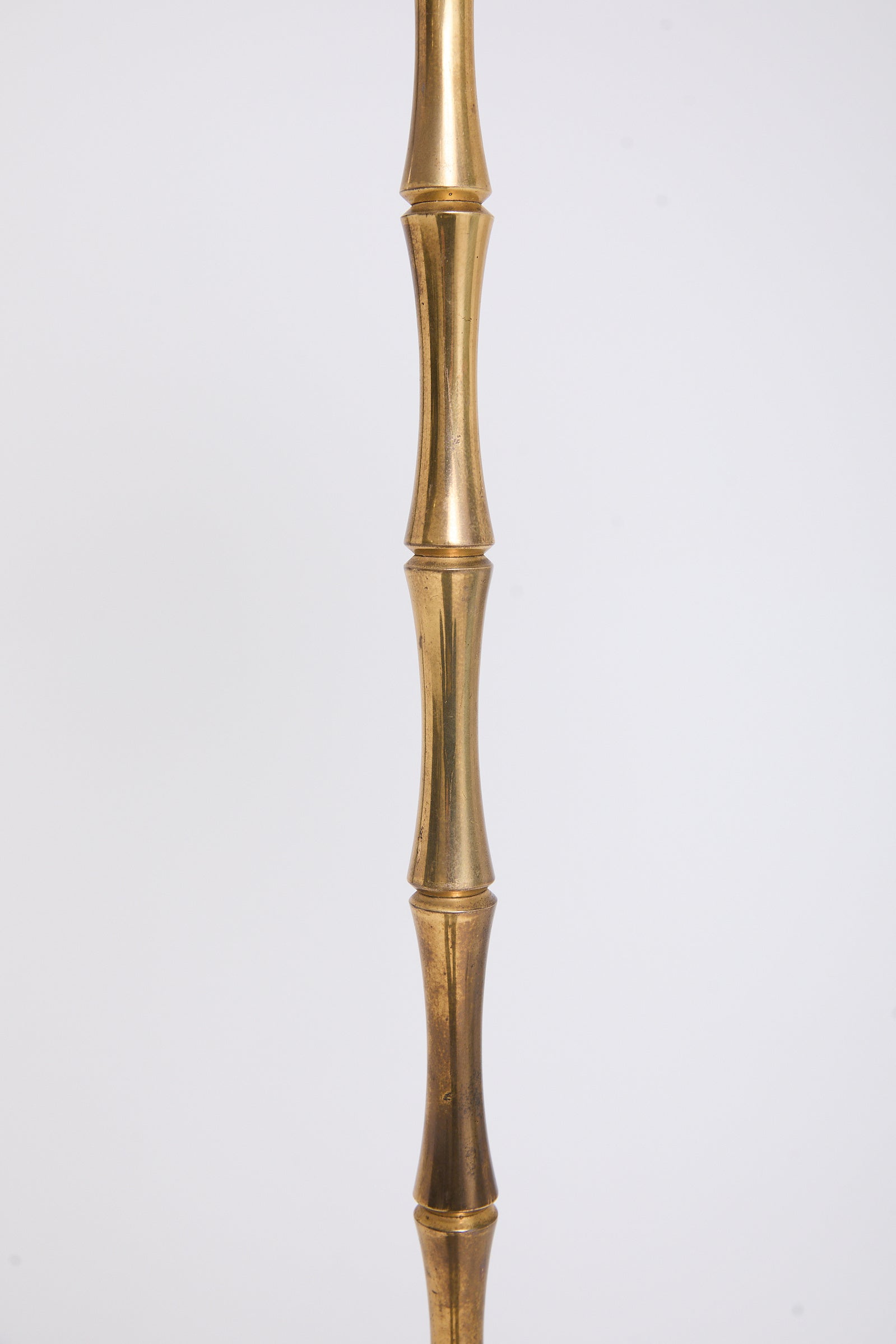 Bronze Bamboo Floor Lamp
