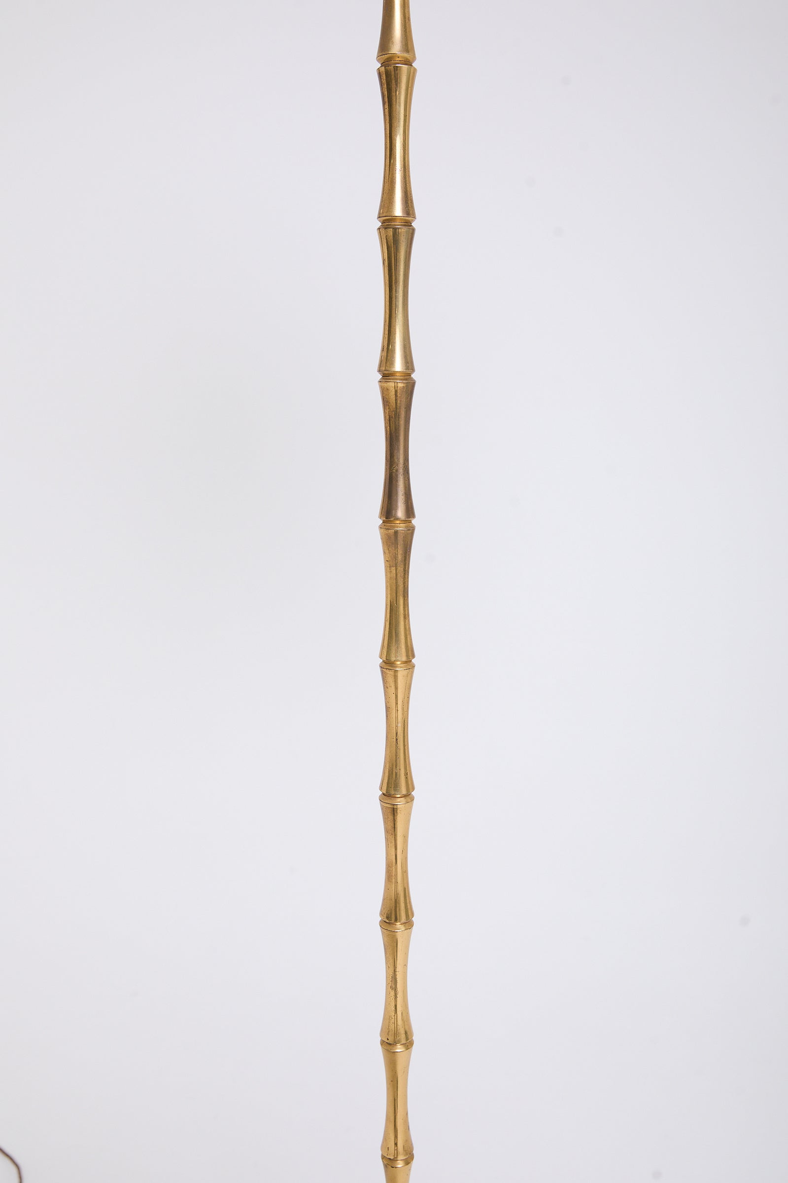 Bronze Bamboo Floor Lamp