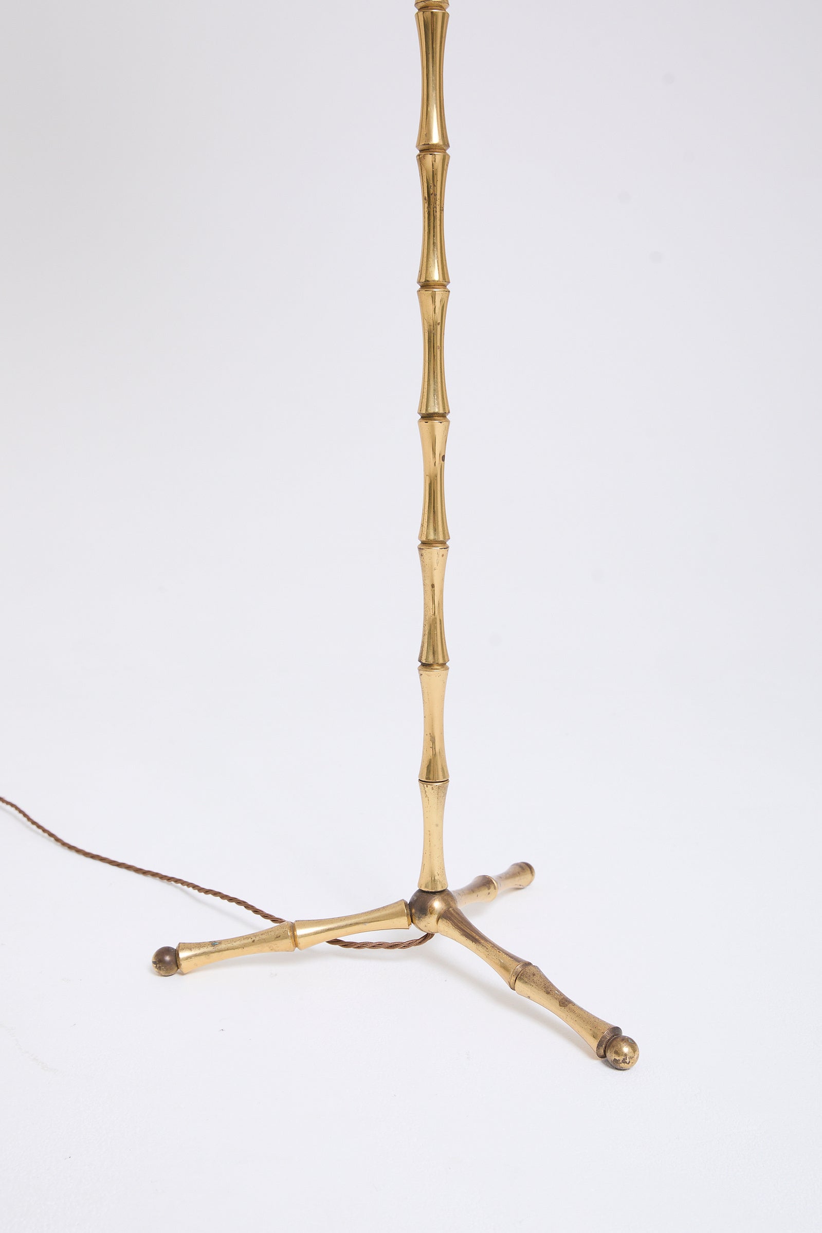 Bronze Bamboo Floor Lamp
