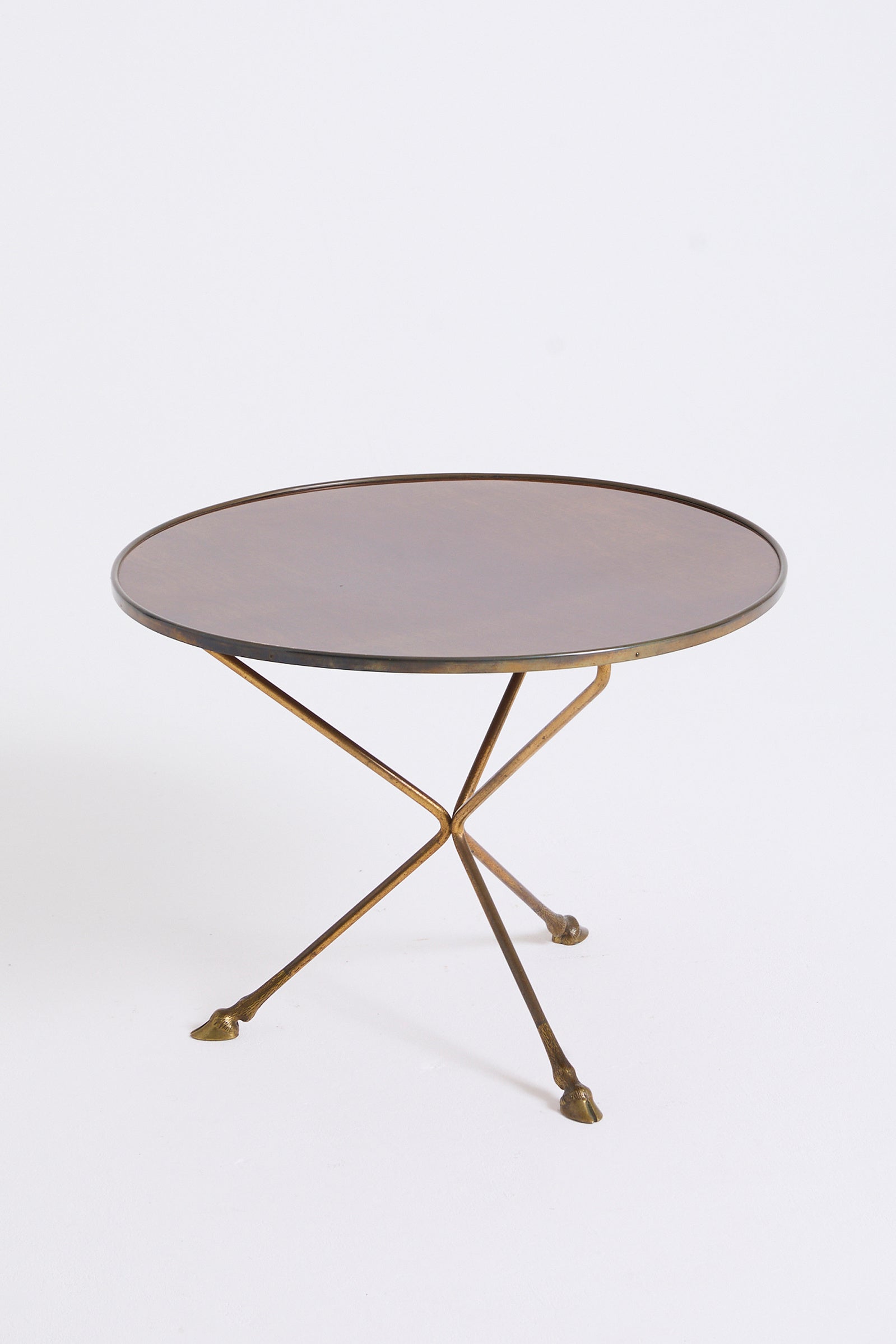 10506- Bronze Side Table att. to Maison Jansen