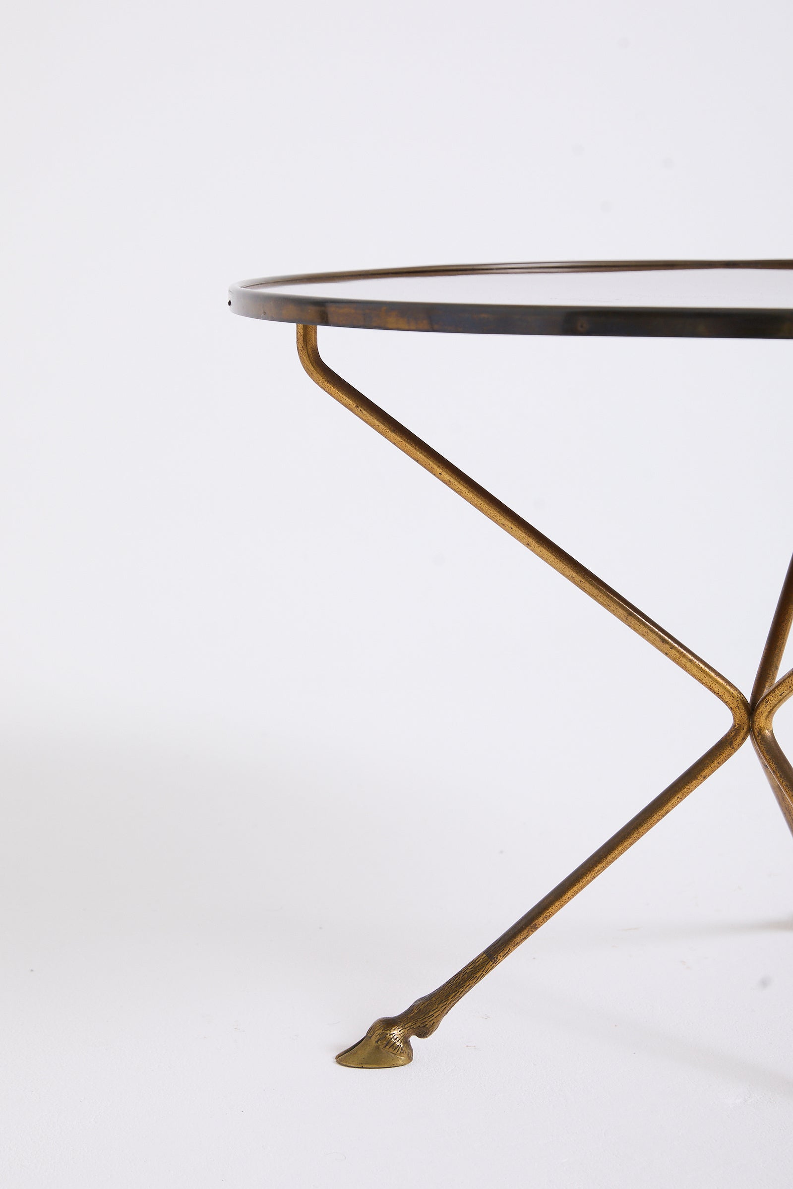 Bronze Side Table att. to Maison Jansen
