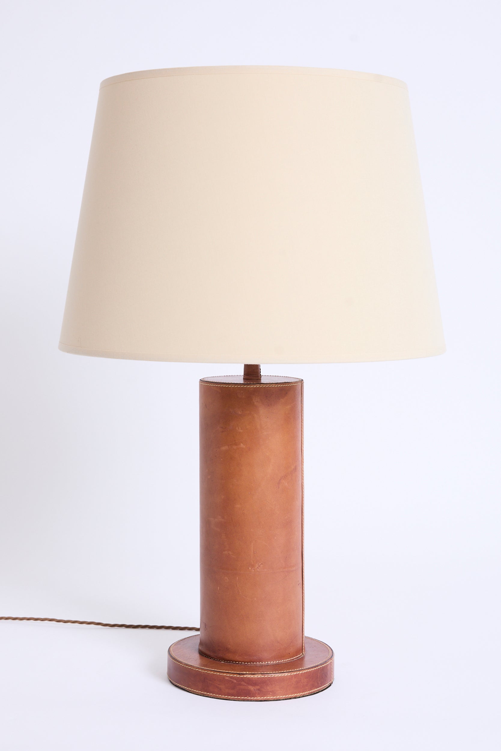 Leather Table Lamp