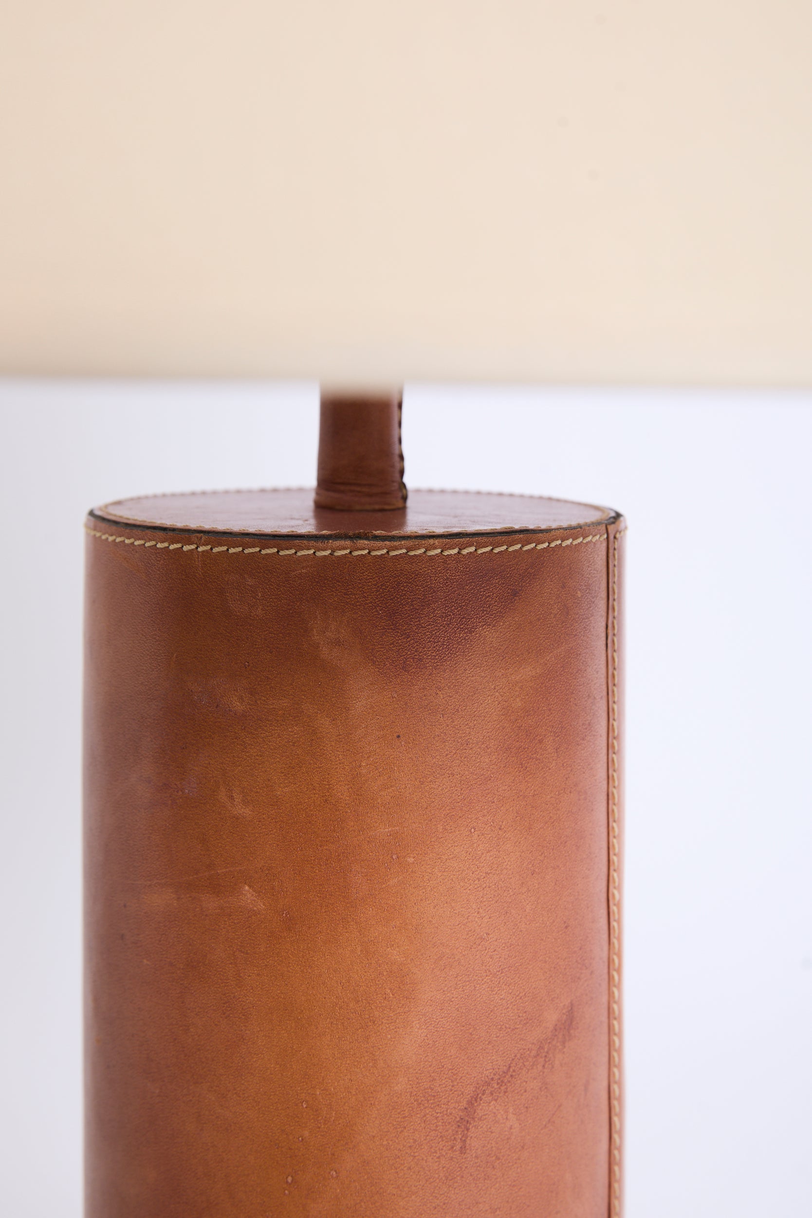 Leather Table Lamp