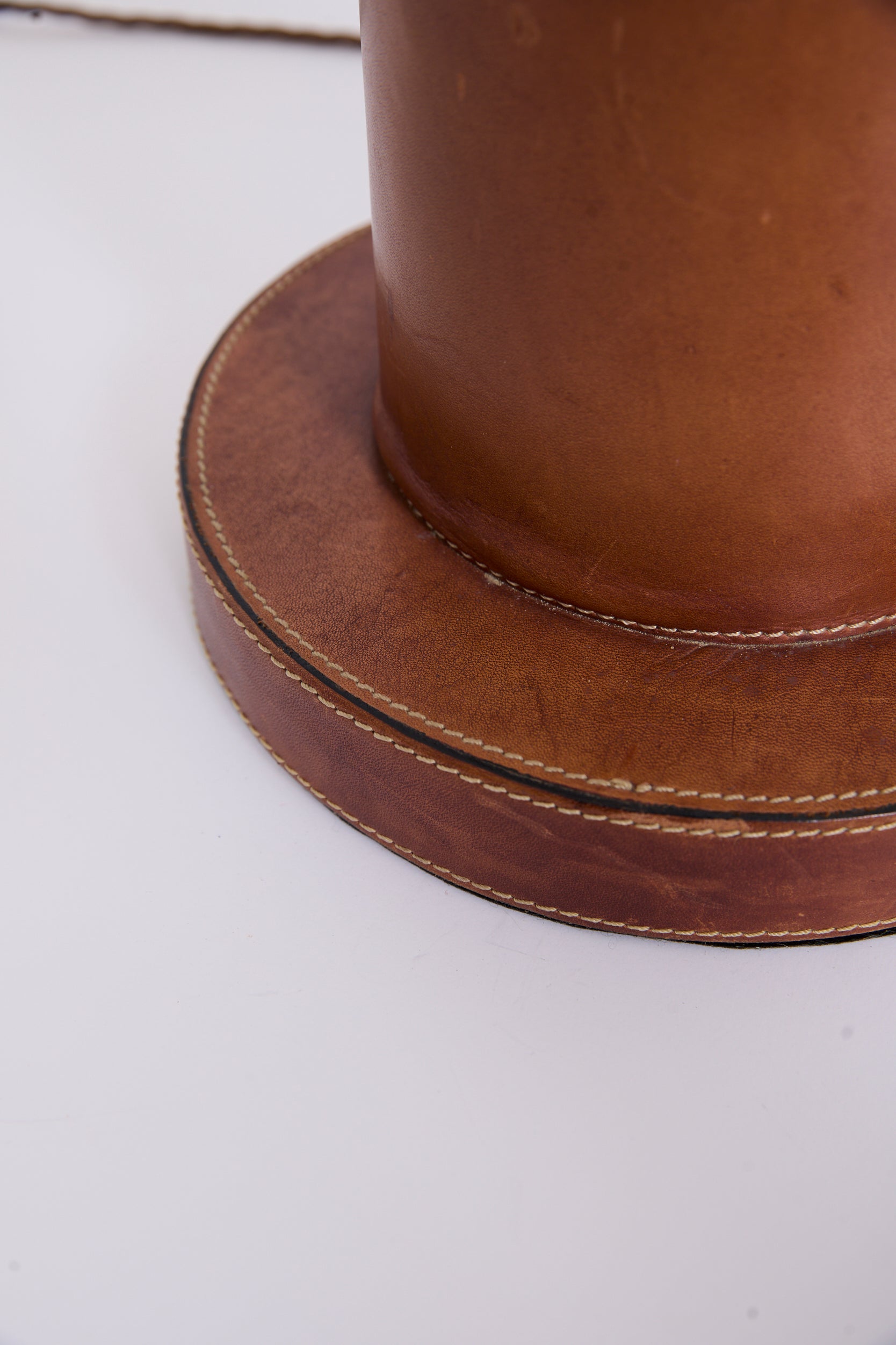 Leather Table Lamp