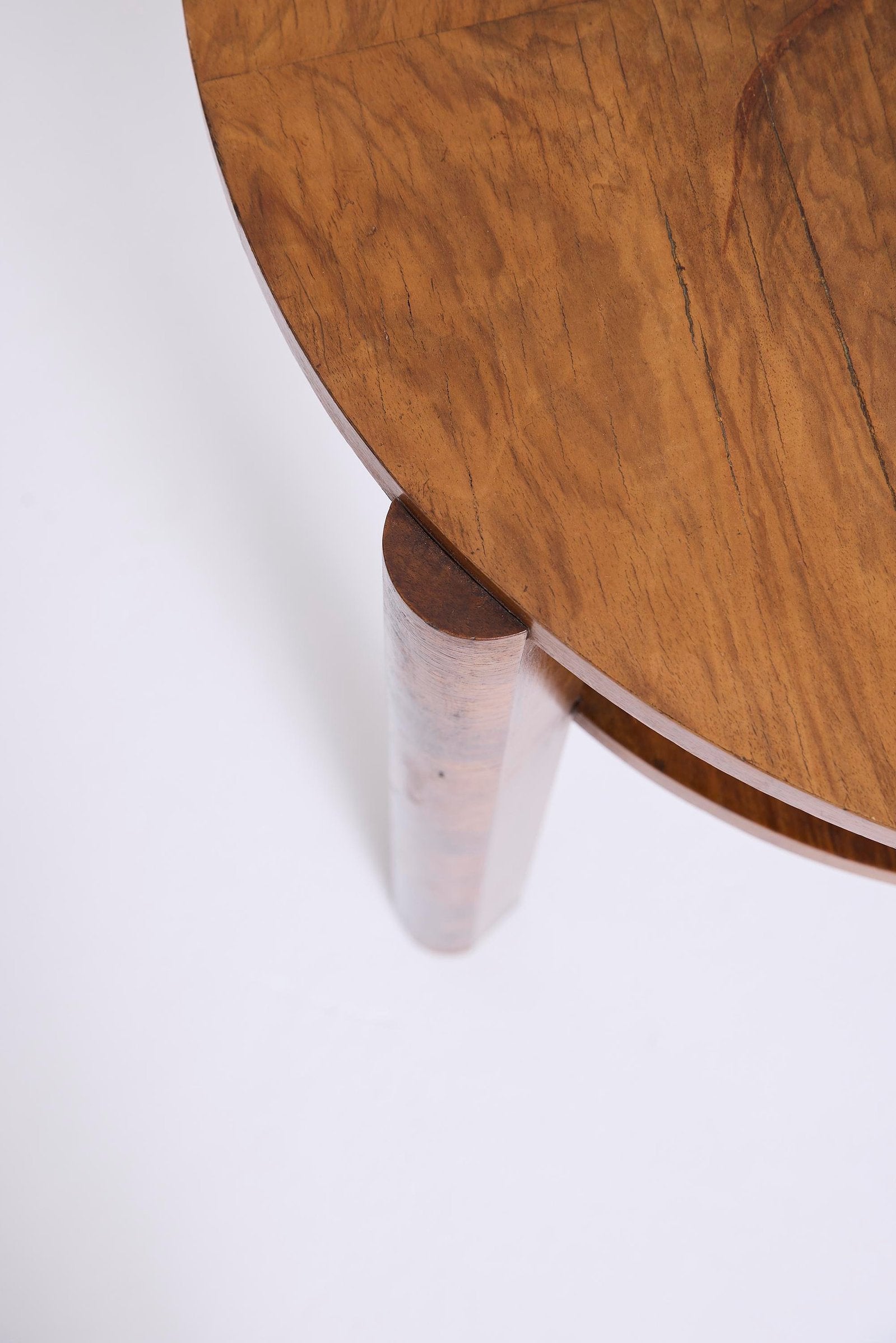 Art Deco Walnut Side Table