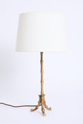 10521- Bronze Bamboo Table Lamp