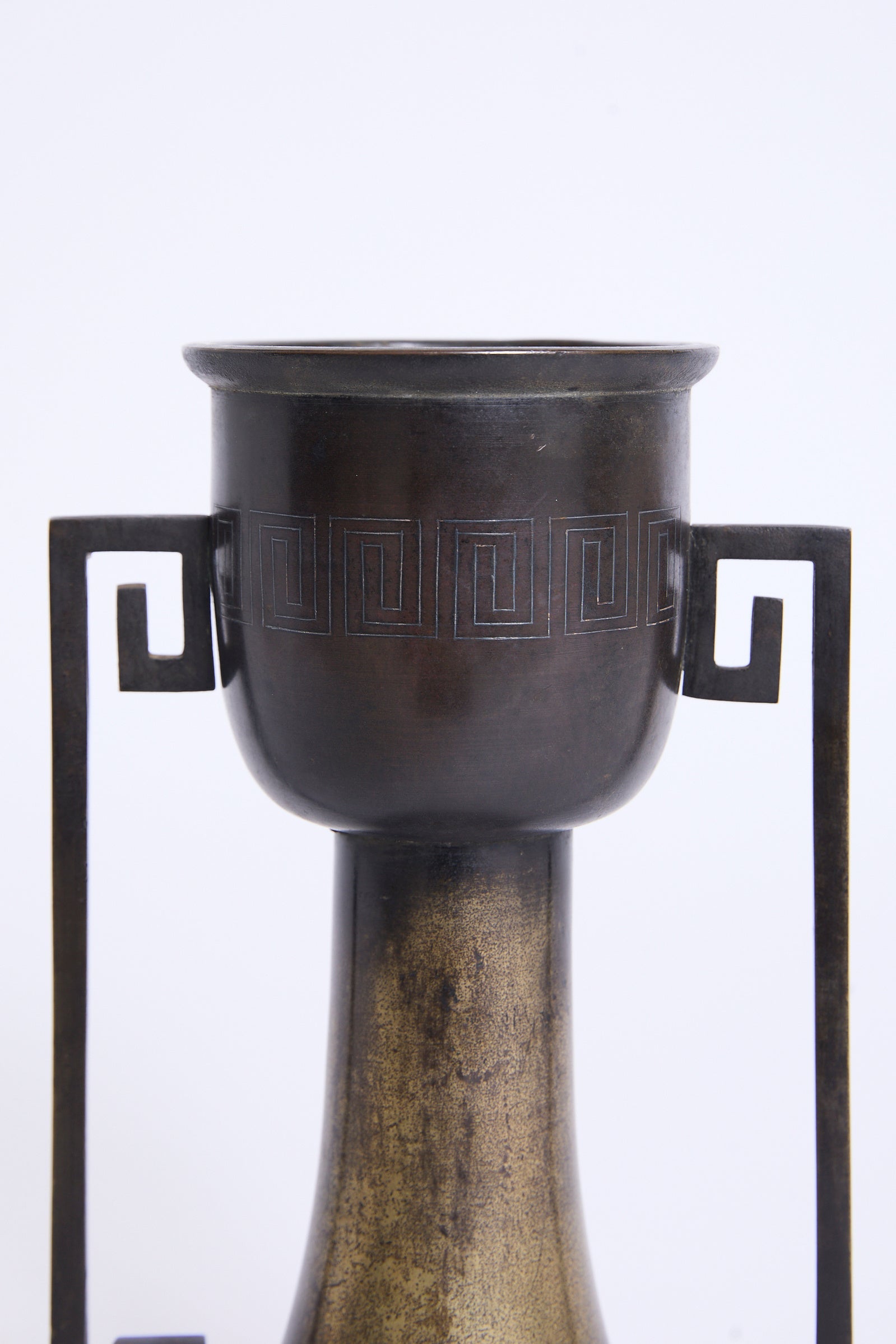 Bronze Ikebana Vase