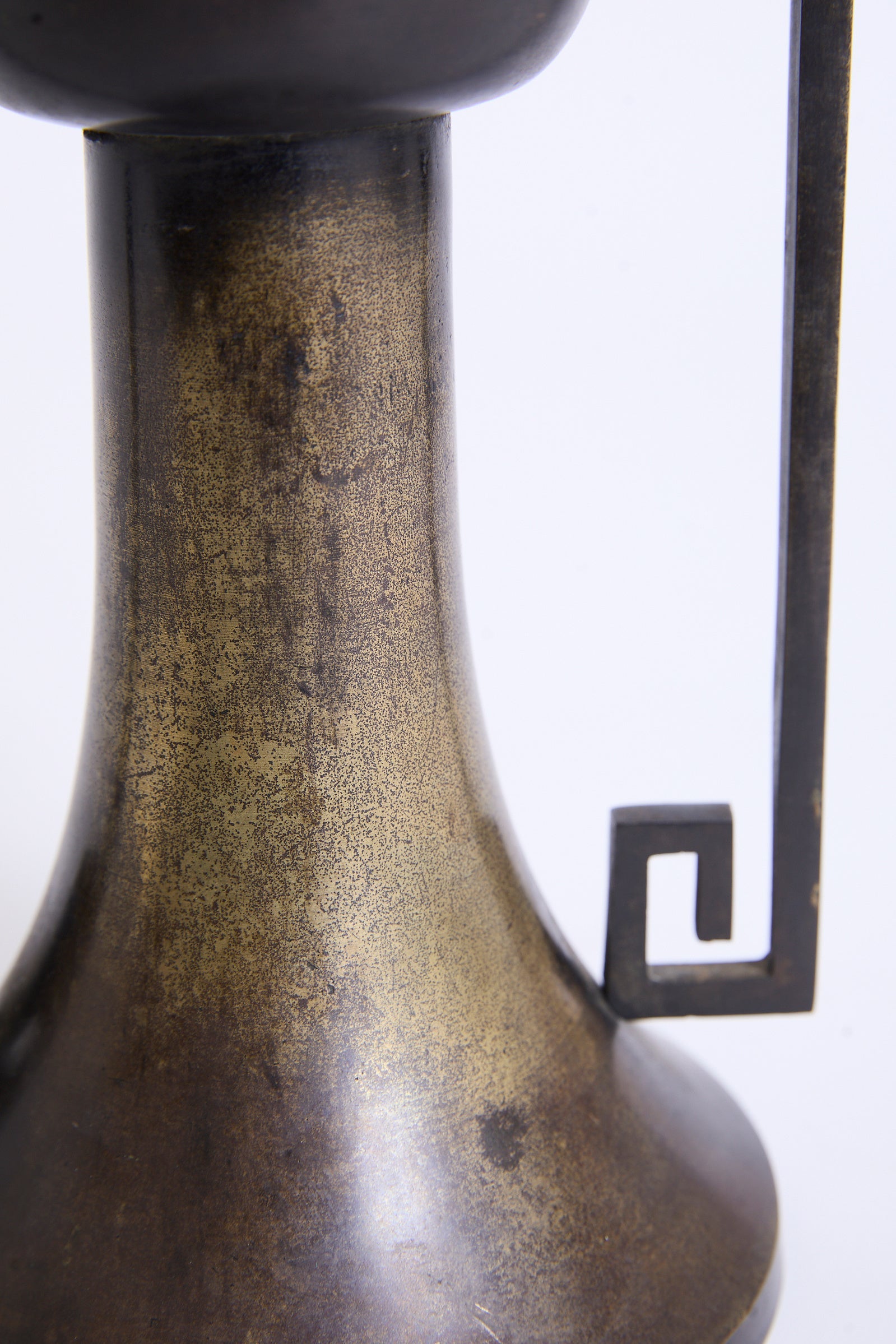 Bronze Ikebana Vase