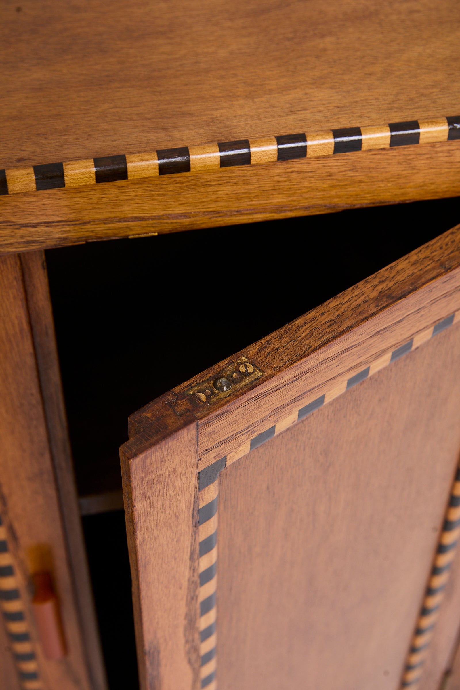 1930s Inlay Cabinet