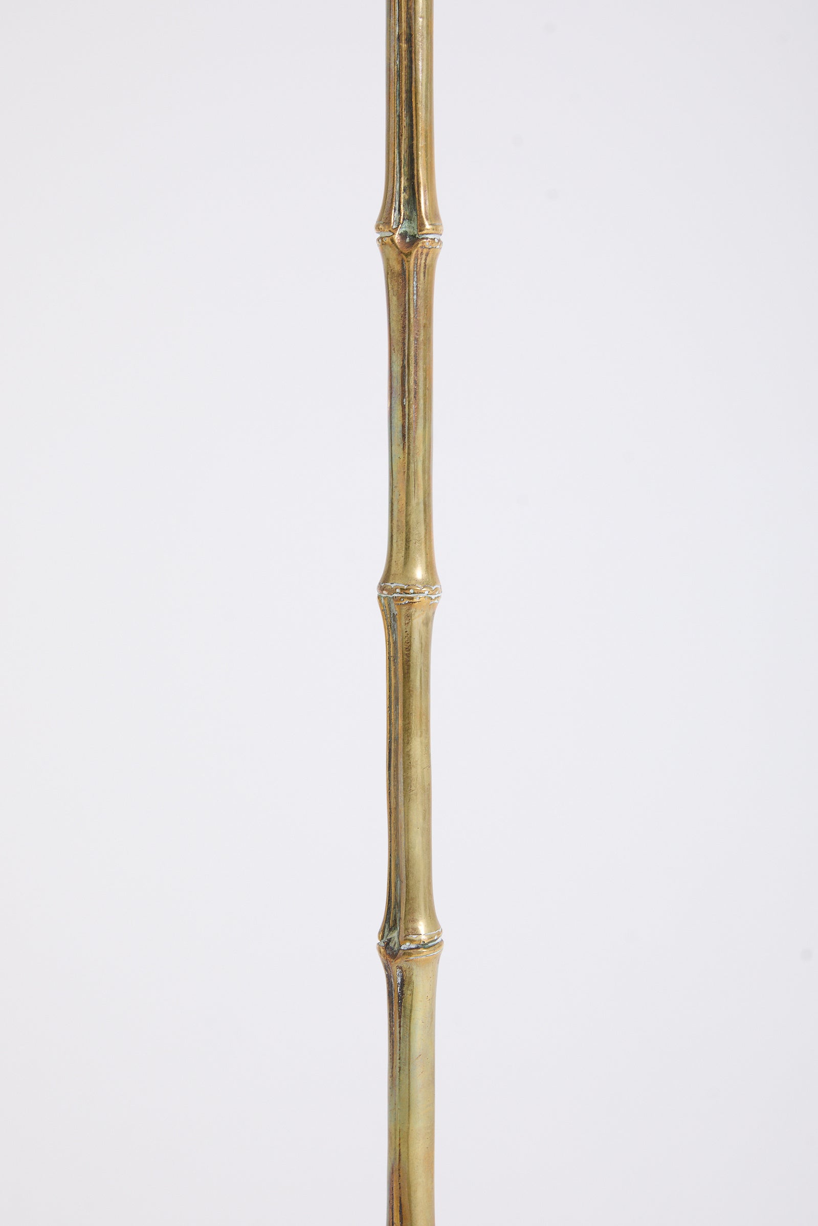 Bronze Bamboo Floor Lamp