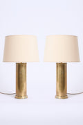 10541- Pair of Brass Table Lamps