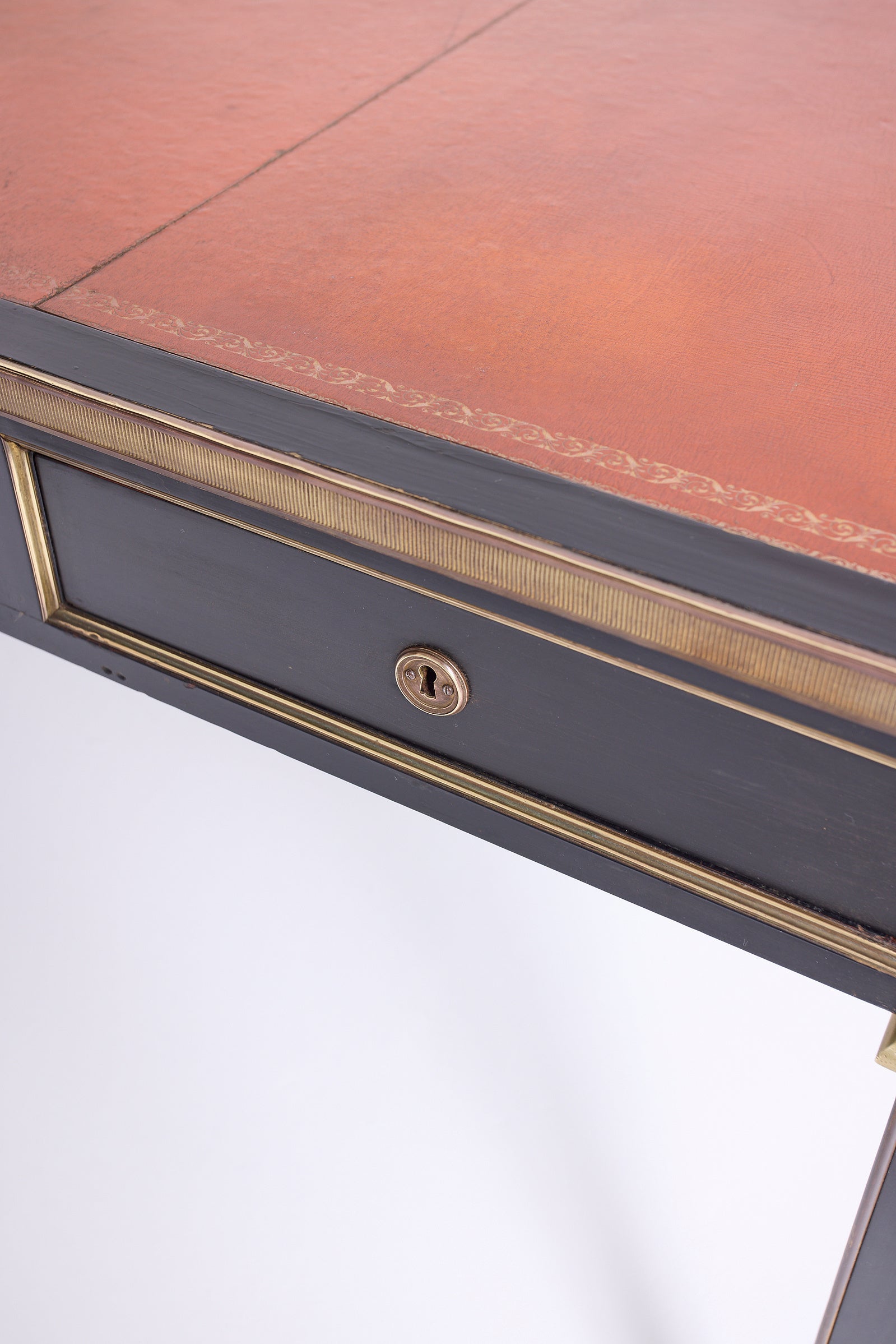 Bronze Mounted Bureau Plat