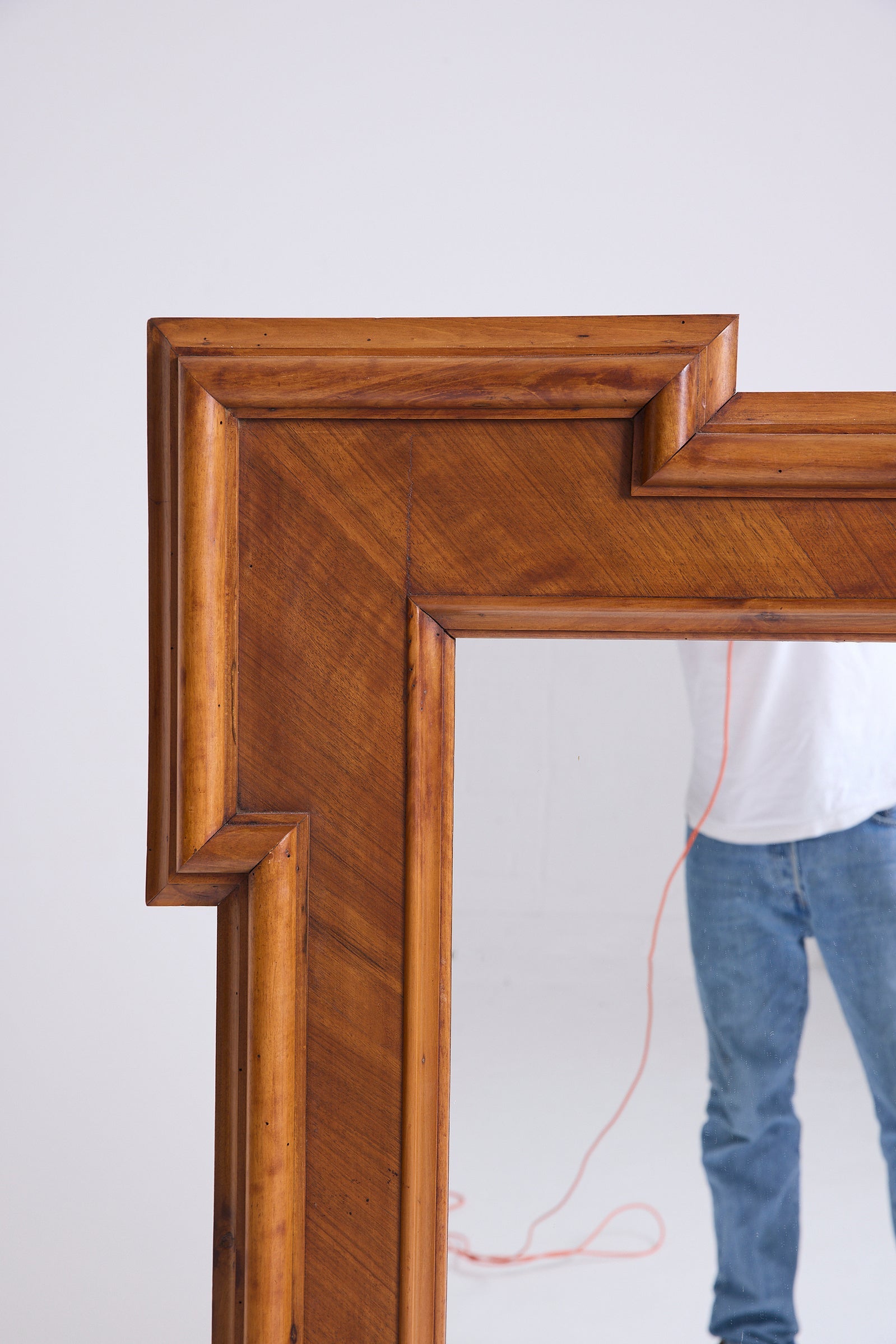 Large Walnut Mirror