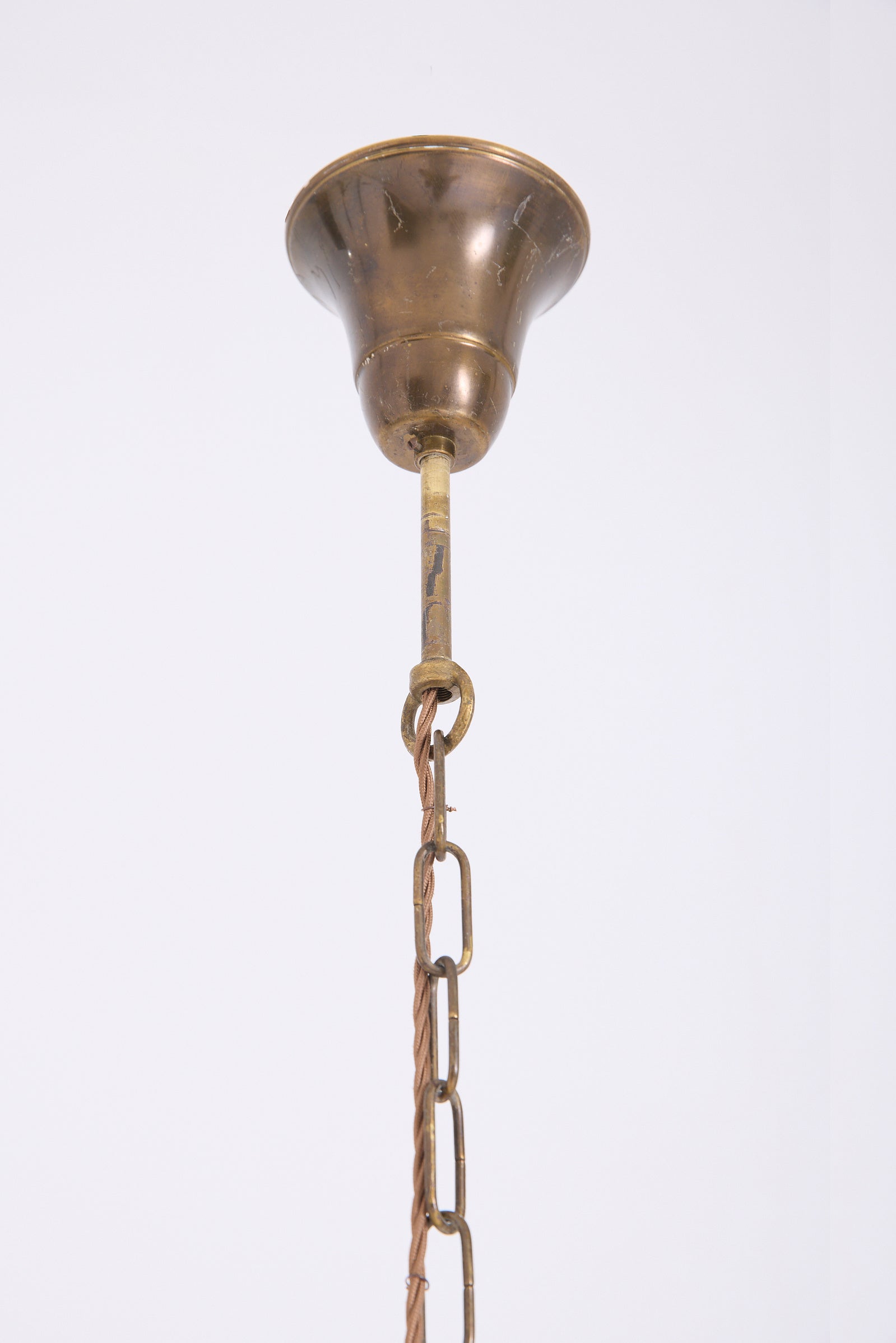 Brass and Cane Lantern