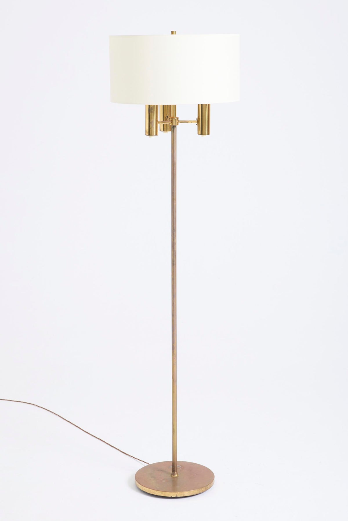 Pair of Brass Floor Lamps