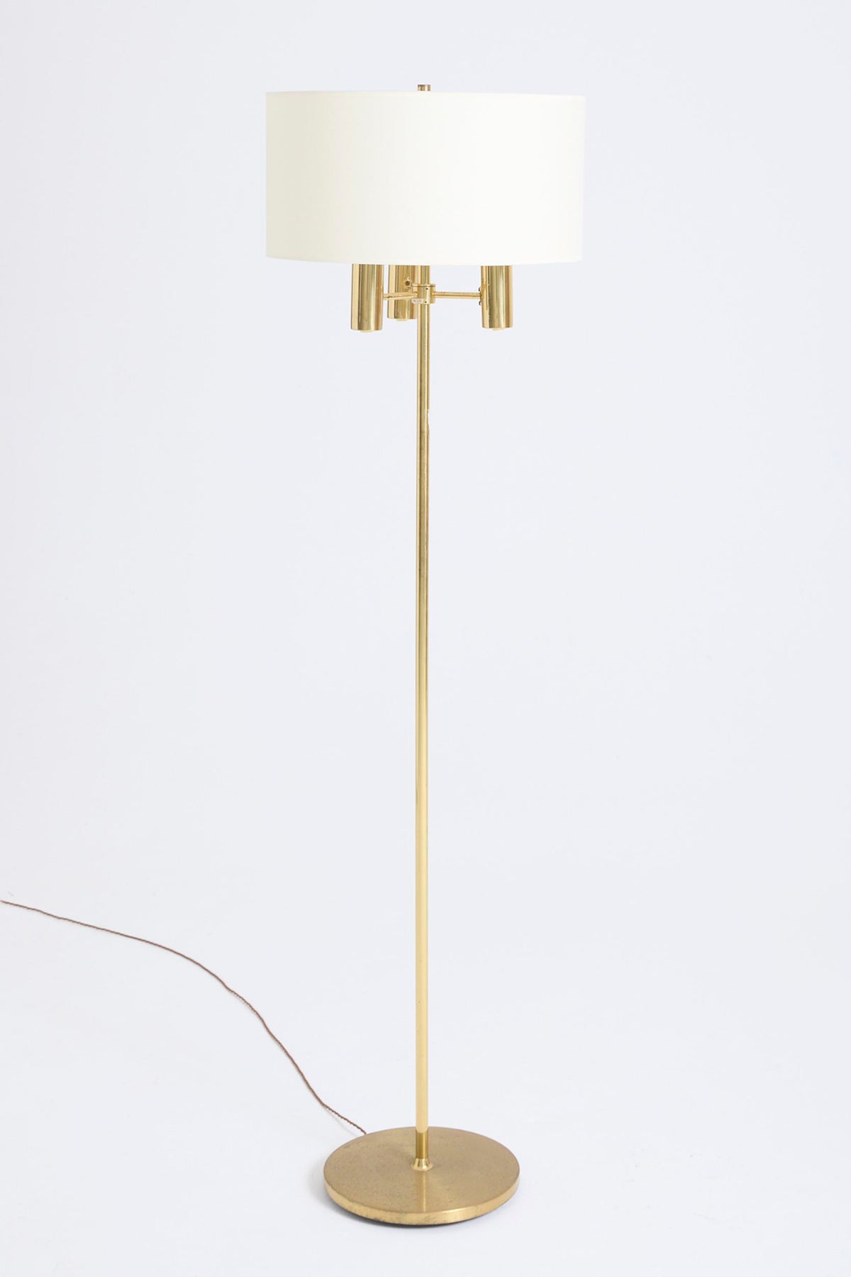 Pair of Brass Floor Lamps