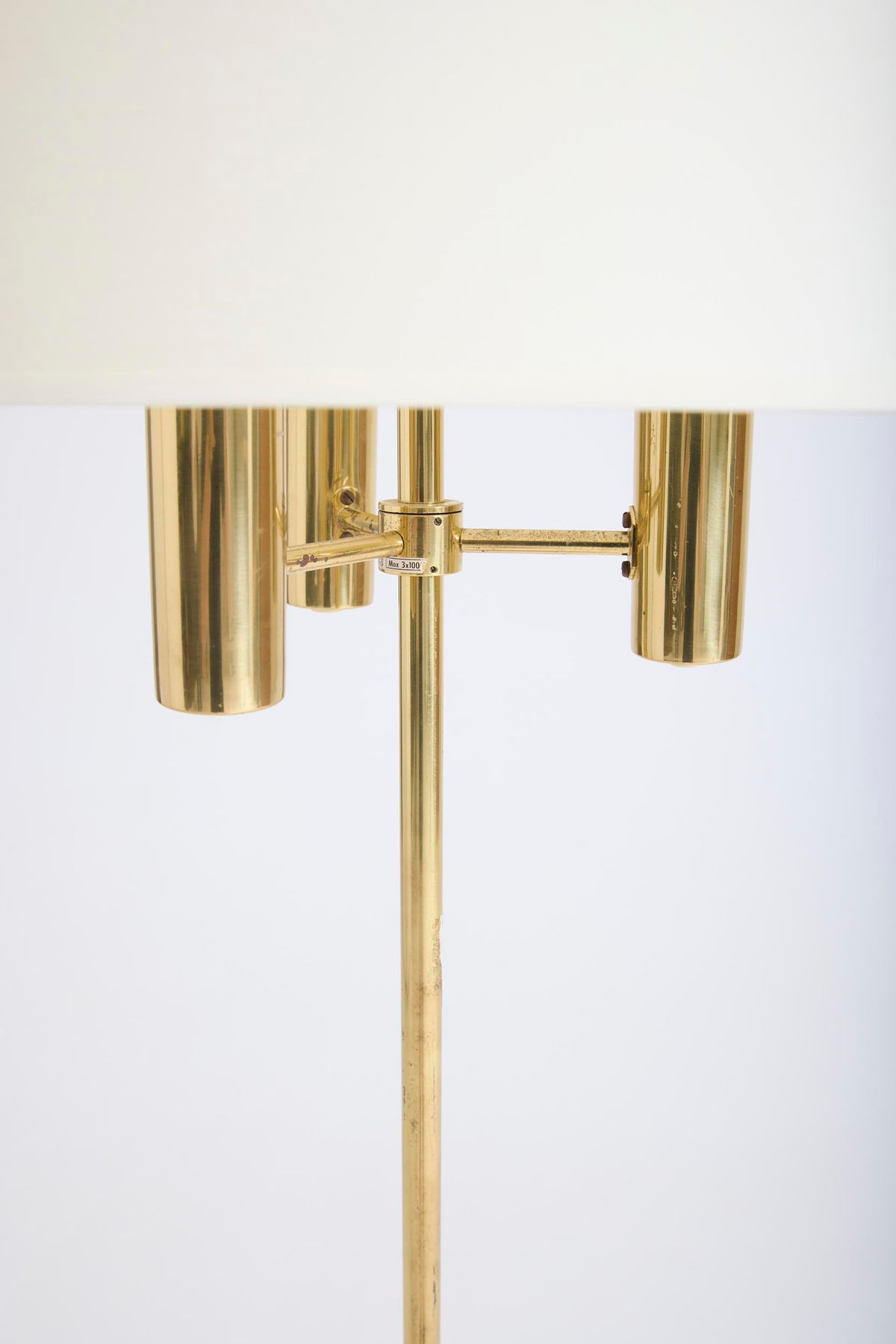 Pair of Brass Floor Lamps