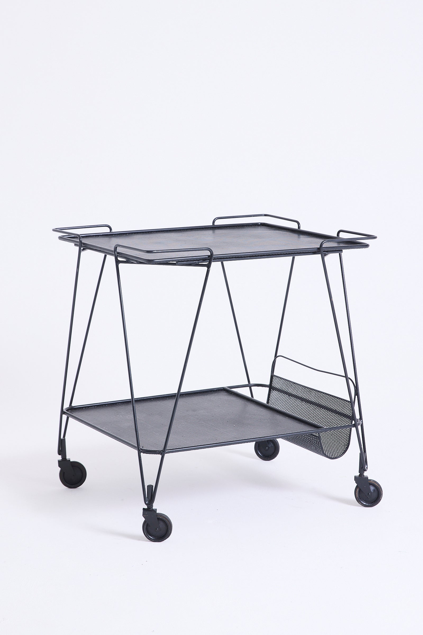 10591- Rigitule Drinks Trolley by Mathieu Mategot