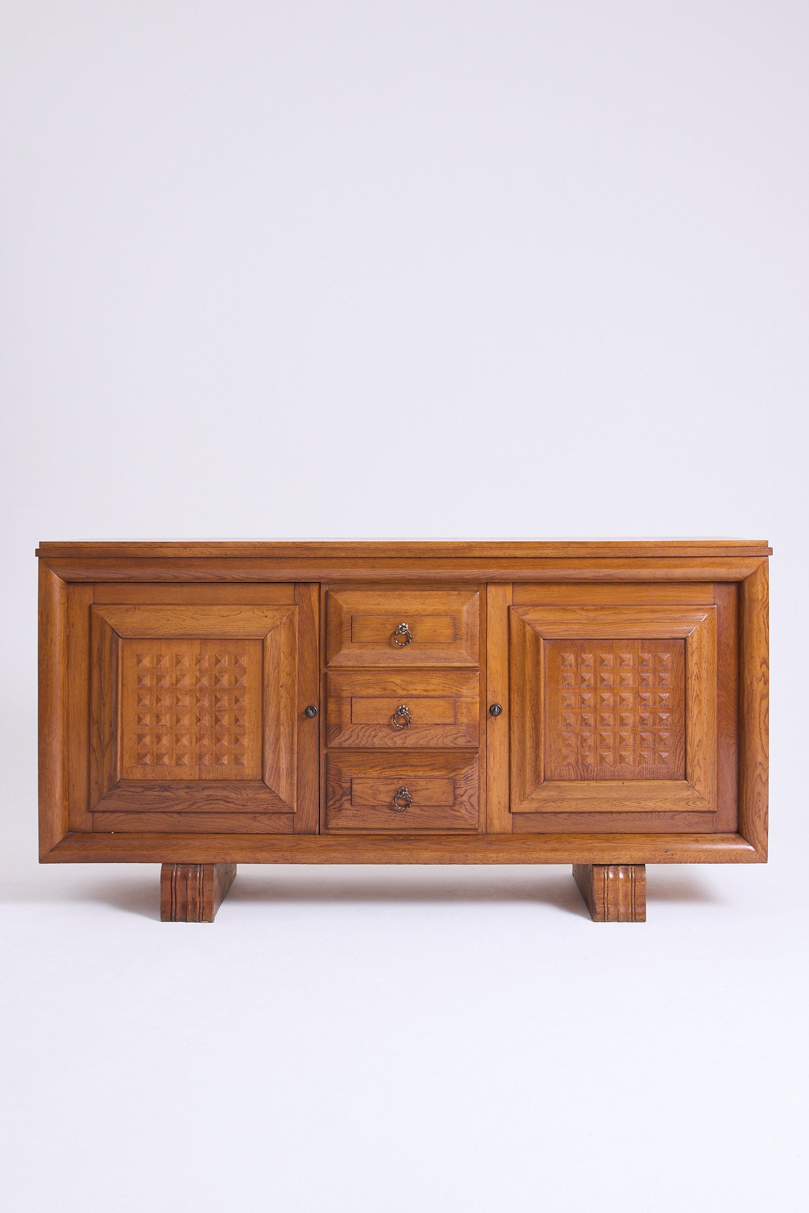 10592- French Oak Sideboard