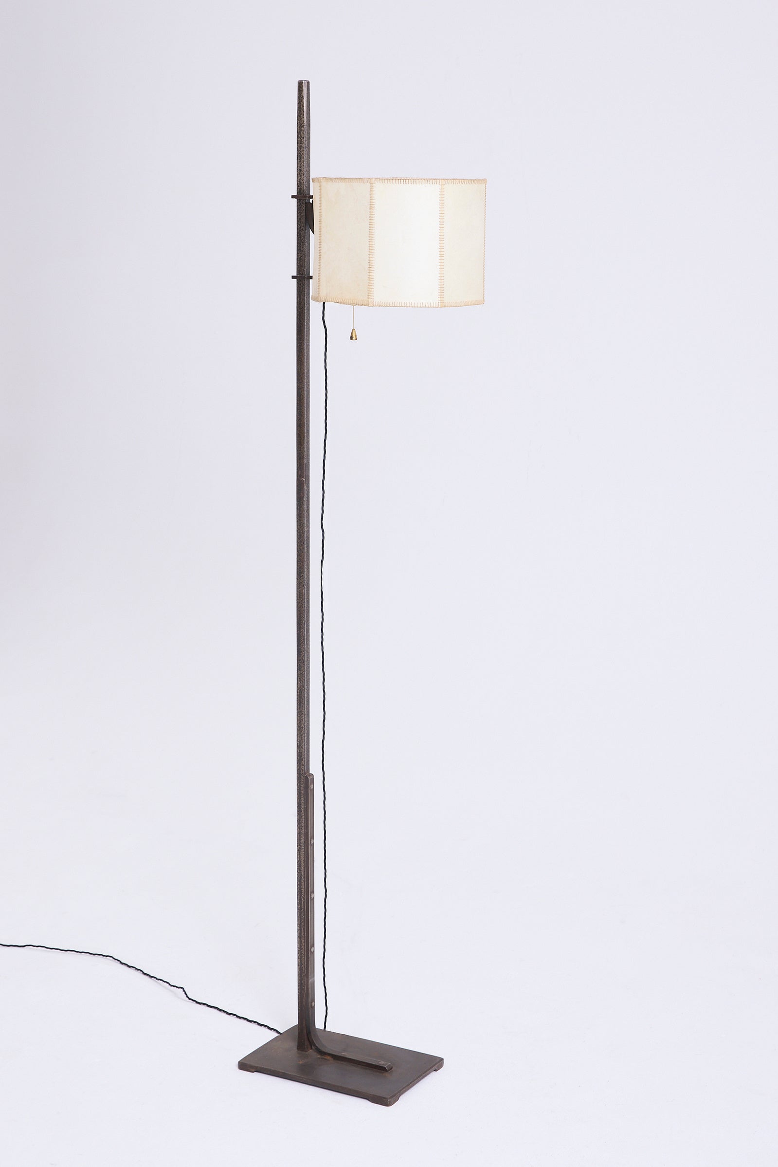 10596- Forged Iron Floor Lamp
