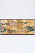 Early 19th Century Byōbu Japanese Screen