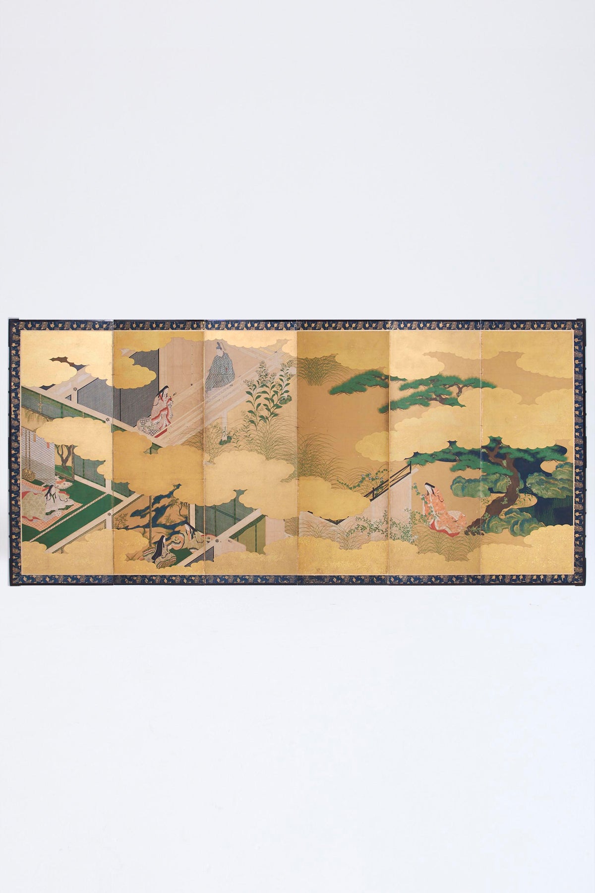 Early 19th Century Byōbu Japanese Screen