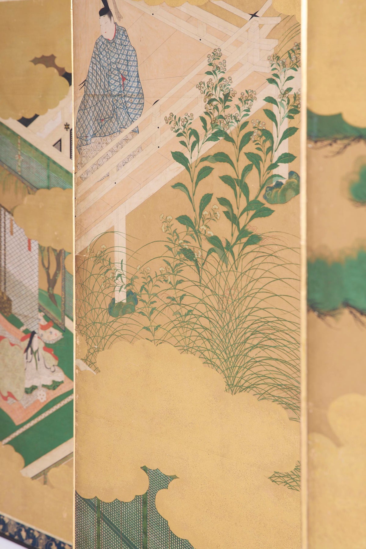 Early 19th Century Byōbu Japanese Screen