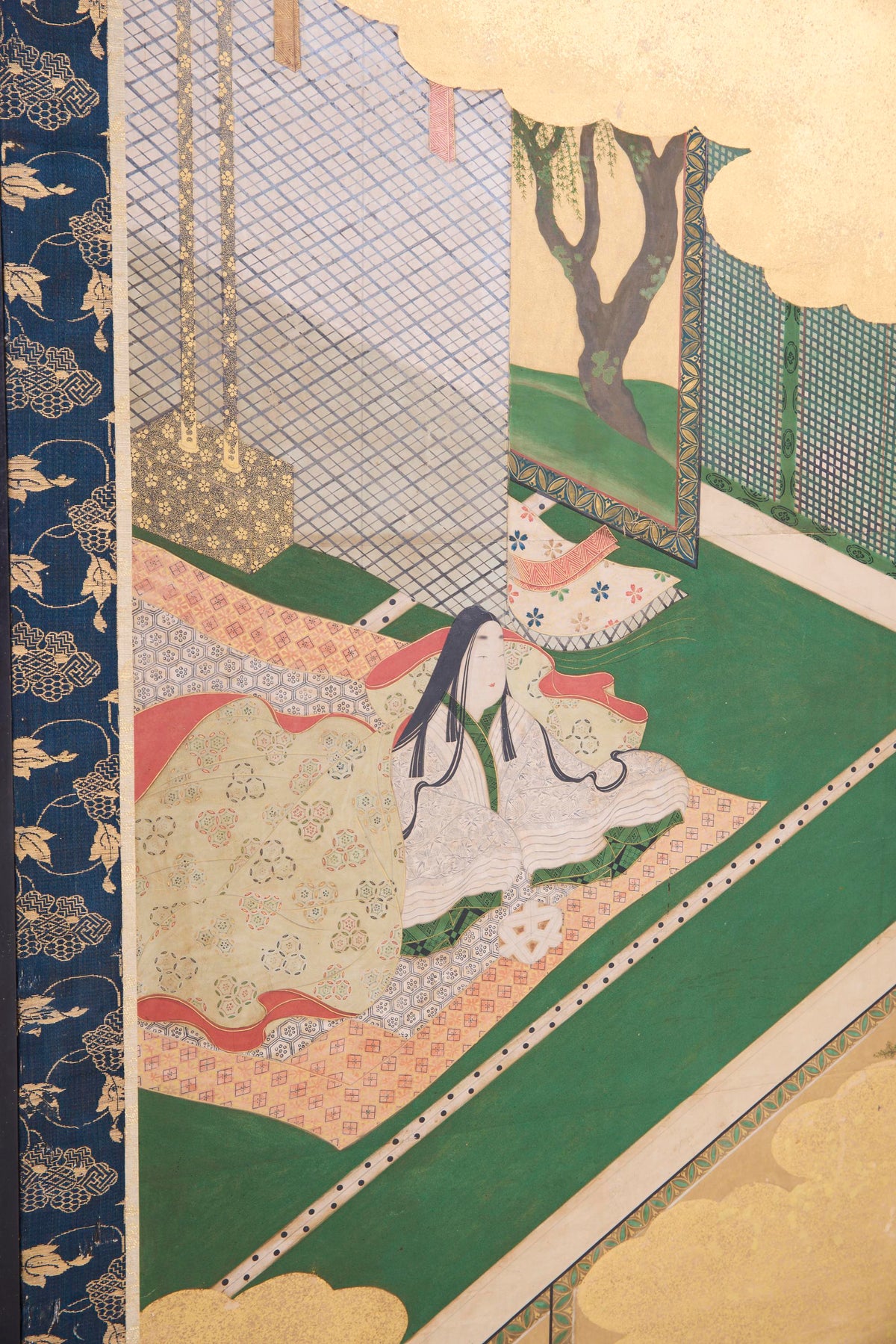 Early 19th Century Byōbu Japanese Screen