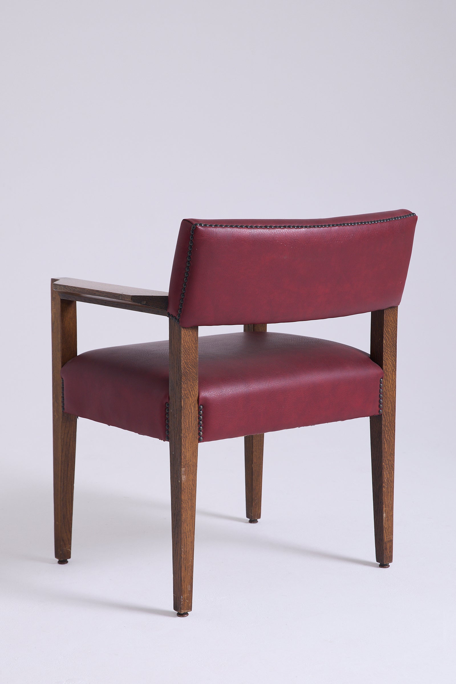 Modernist Oak Armchair