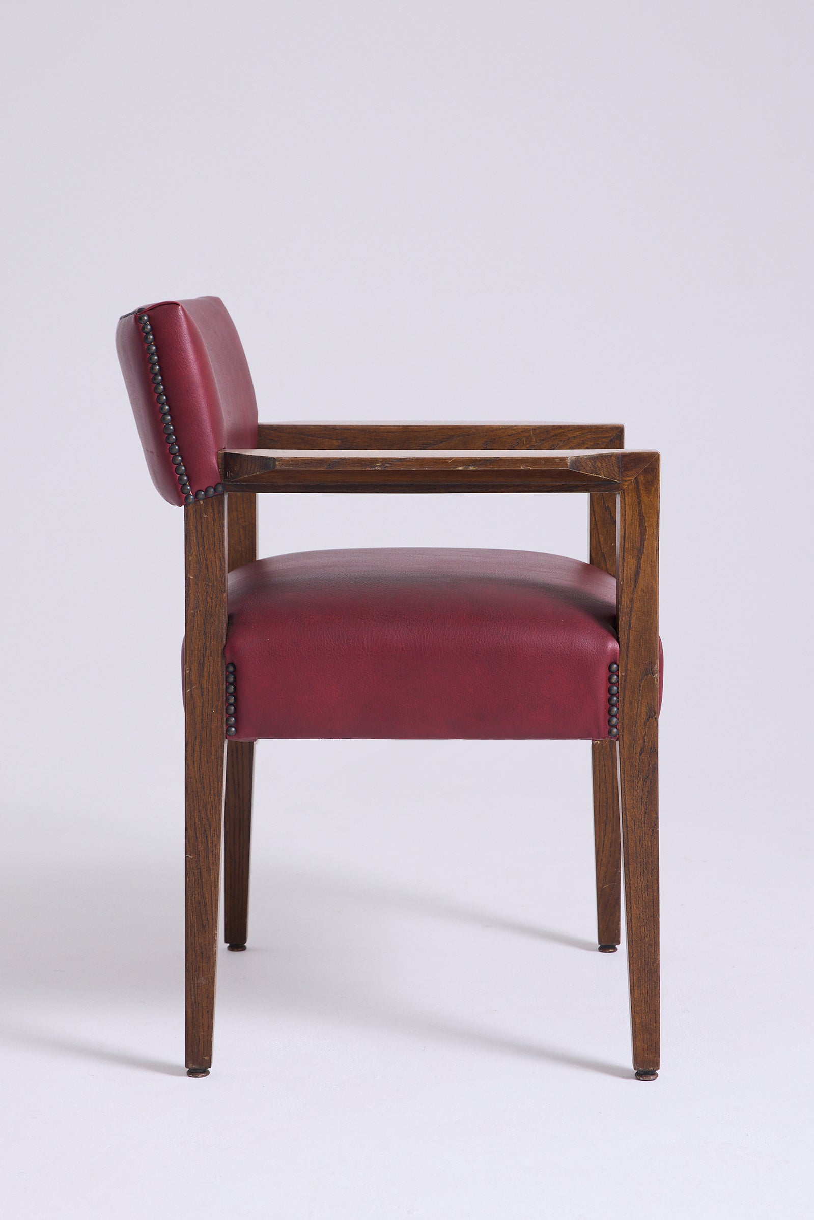 Modernist Oak Armchair