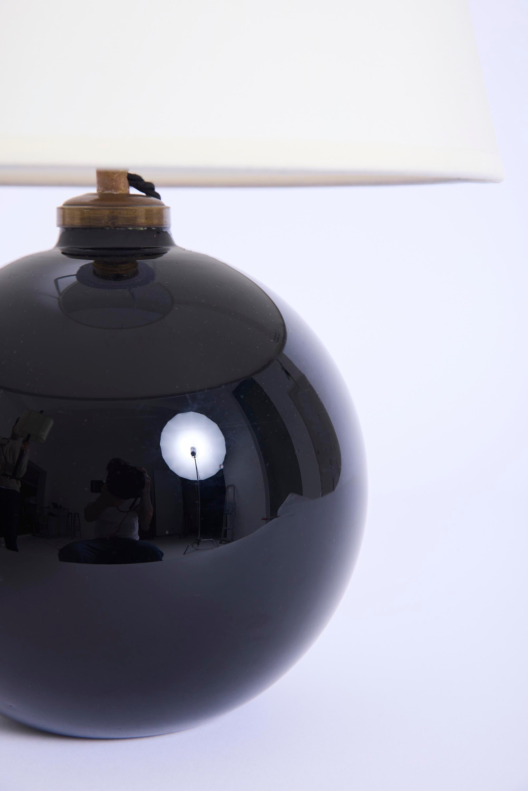 Art Deco Black Table Lamp