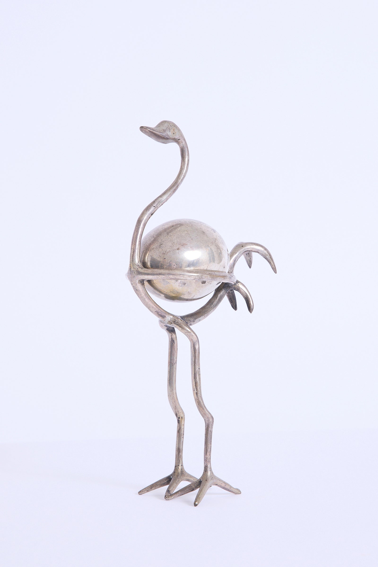 Silvered Ostrich
