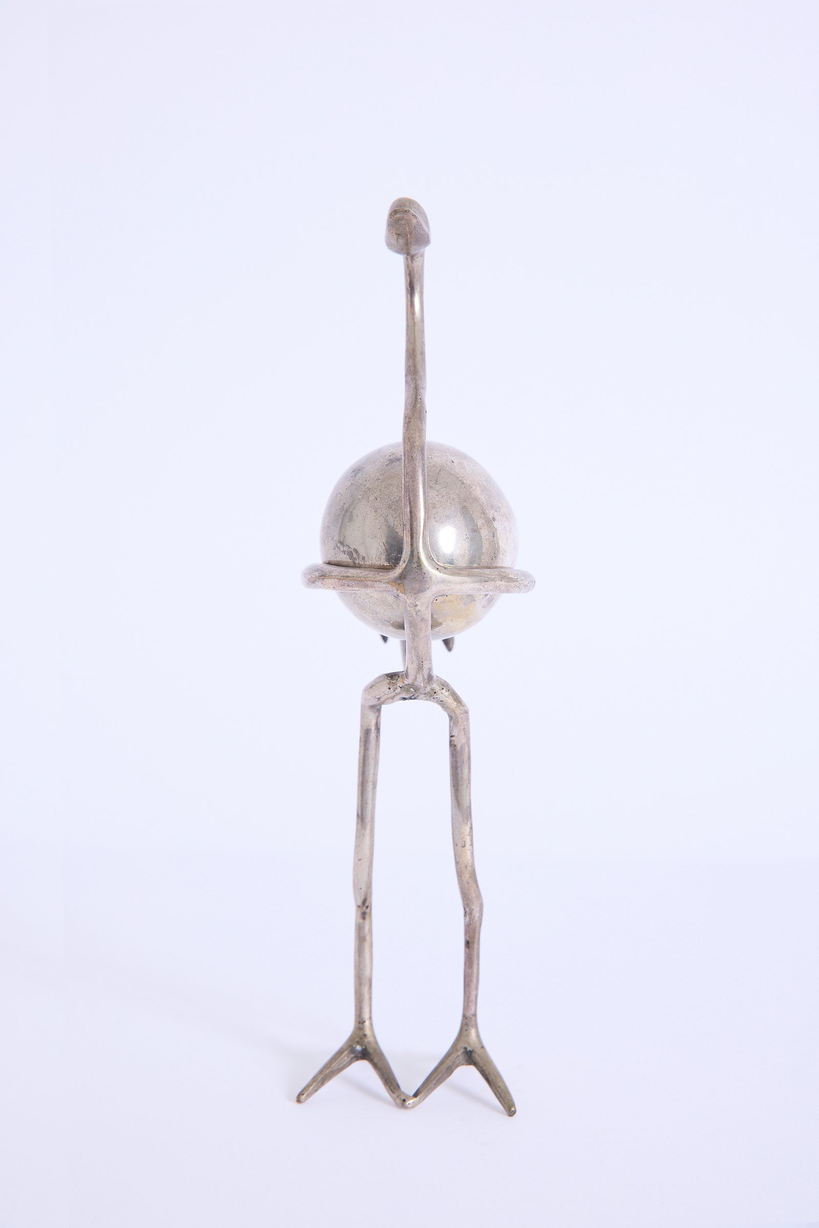 Silvered Ostrich