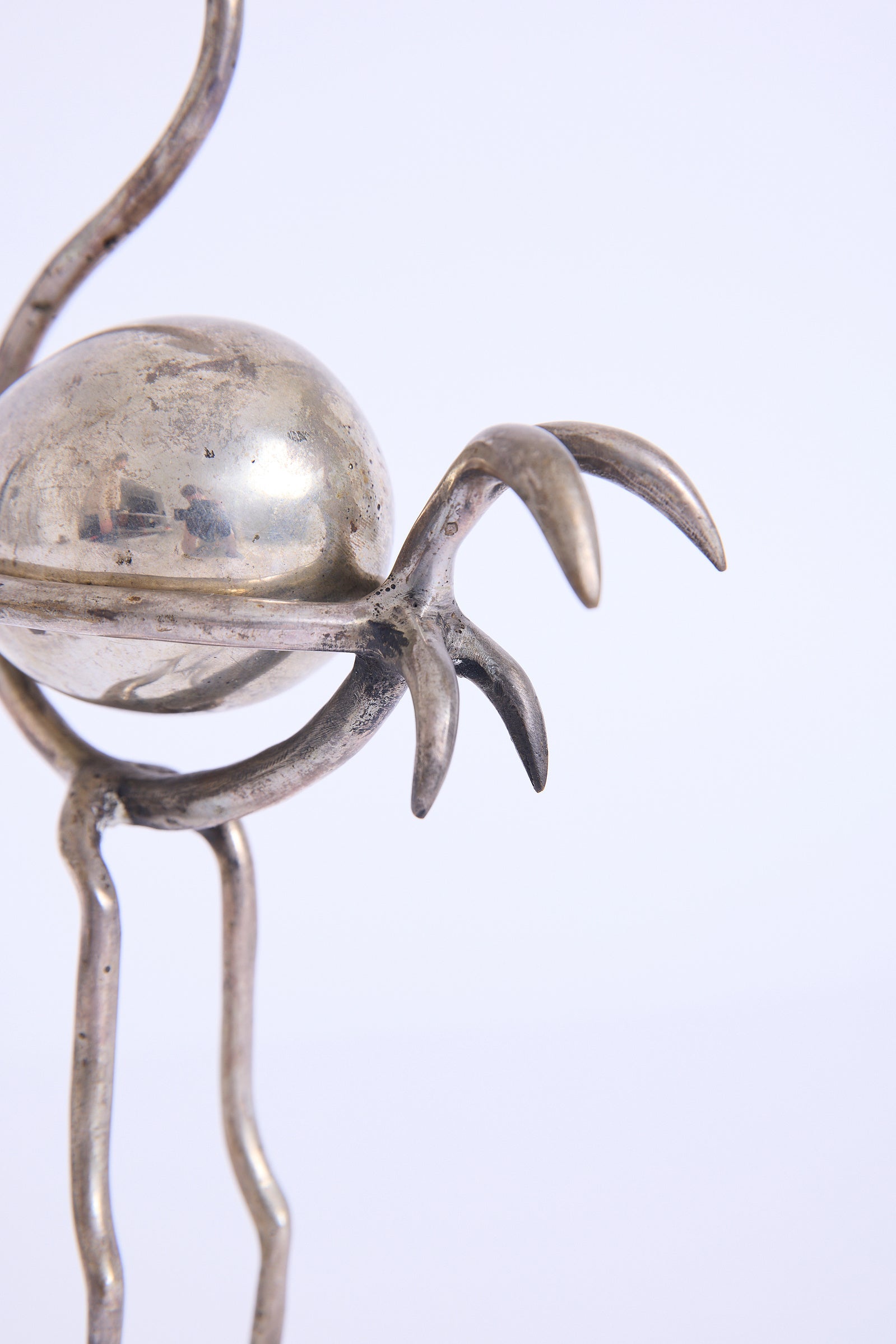 Silvered Ostrich