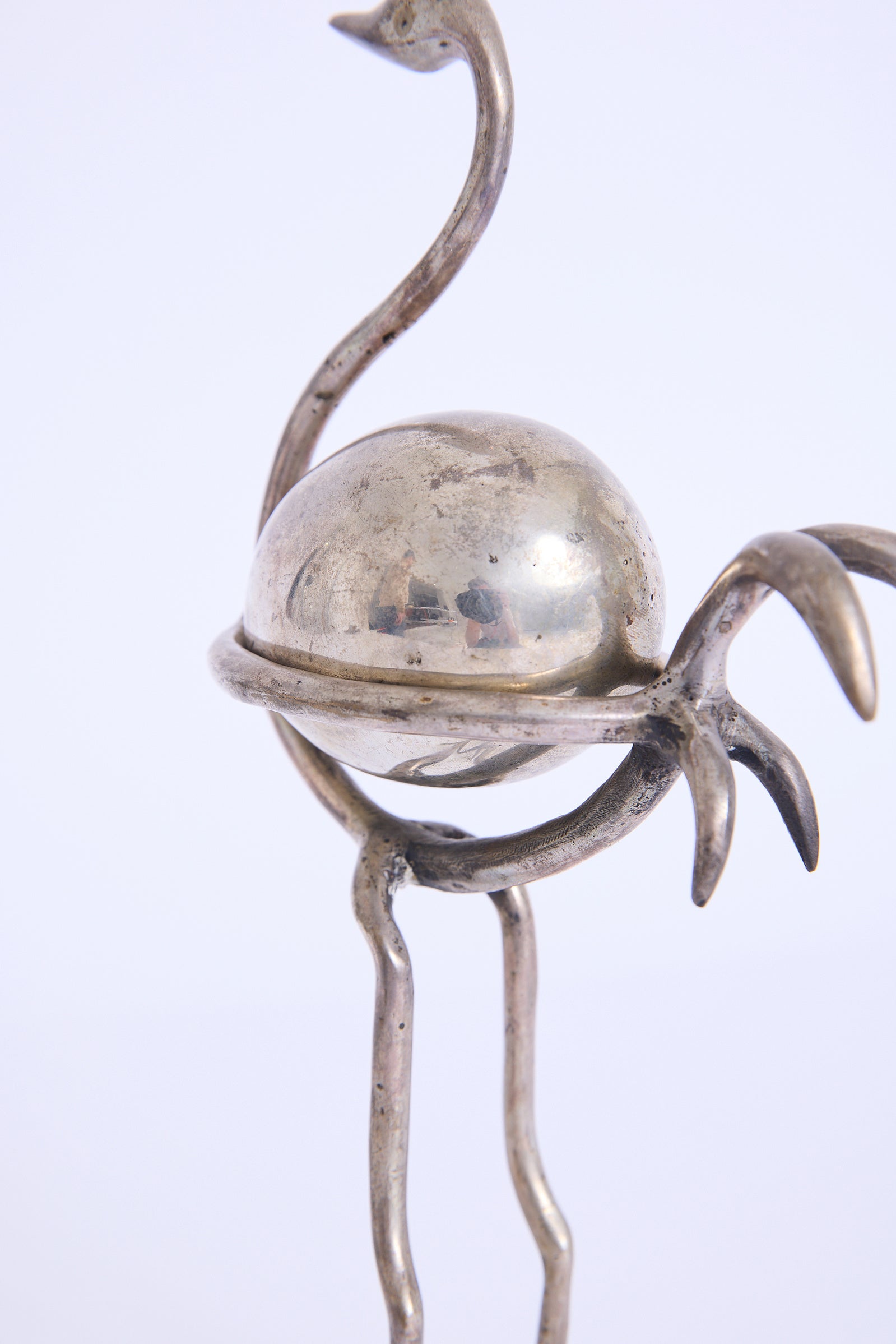 Silvered Ostrich