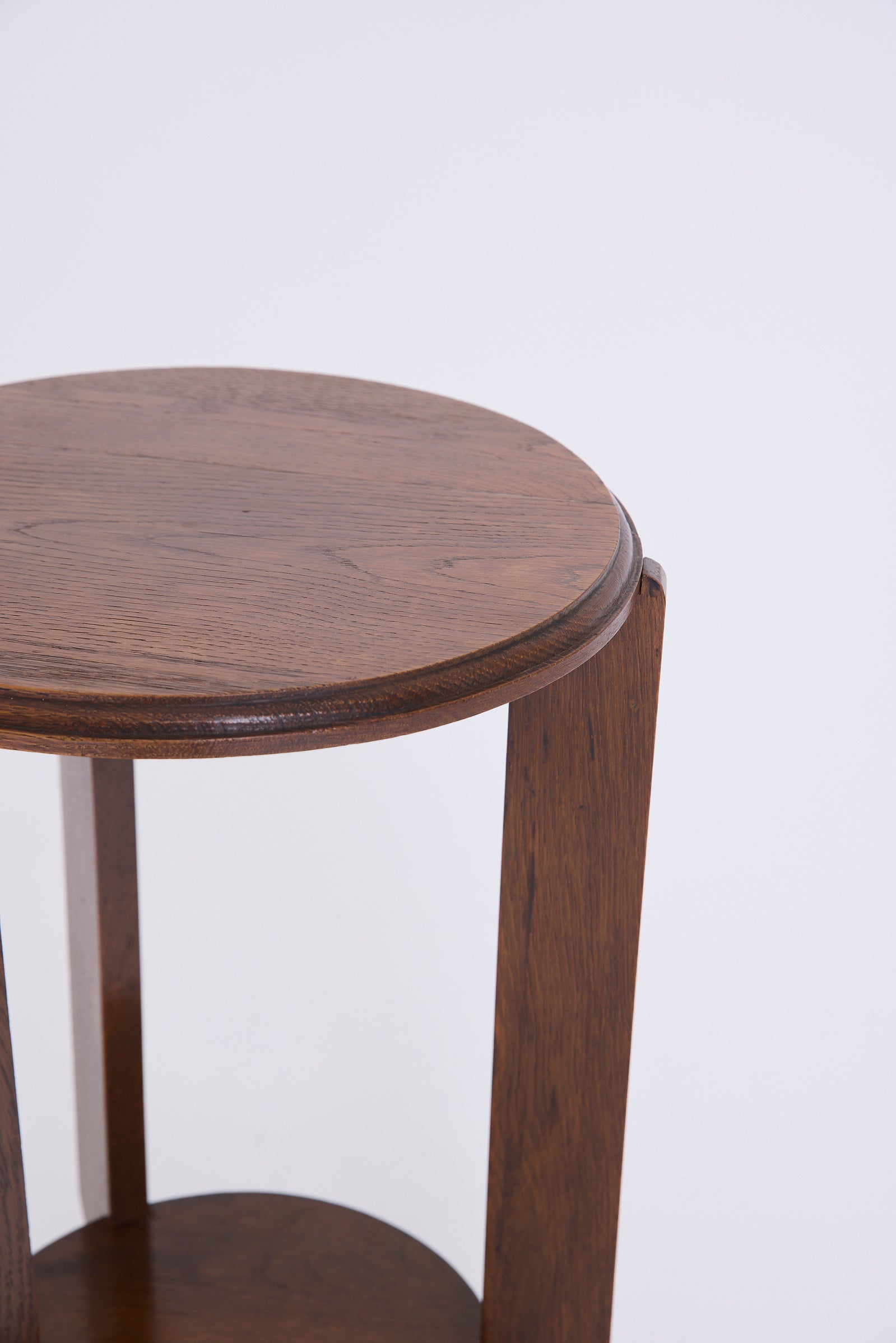 Modernist Oak Side Table