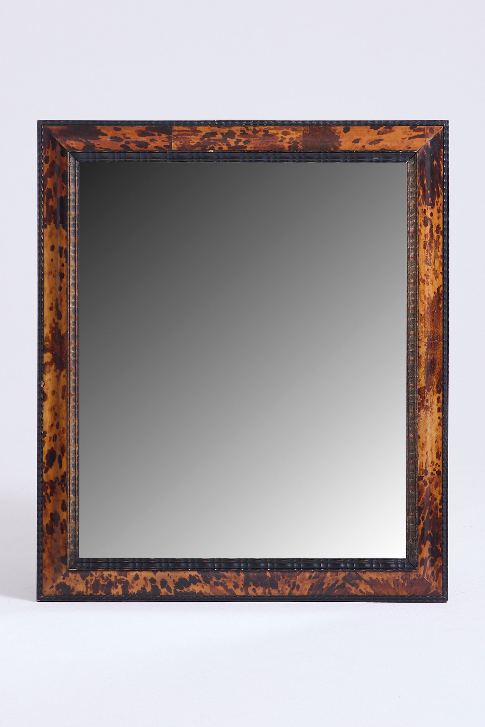 10642- Tortoiseshell Mirror att. to Maison Frank