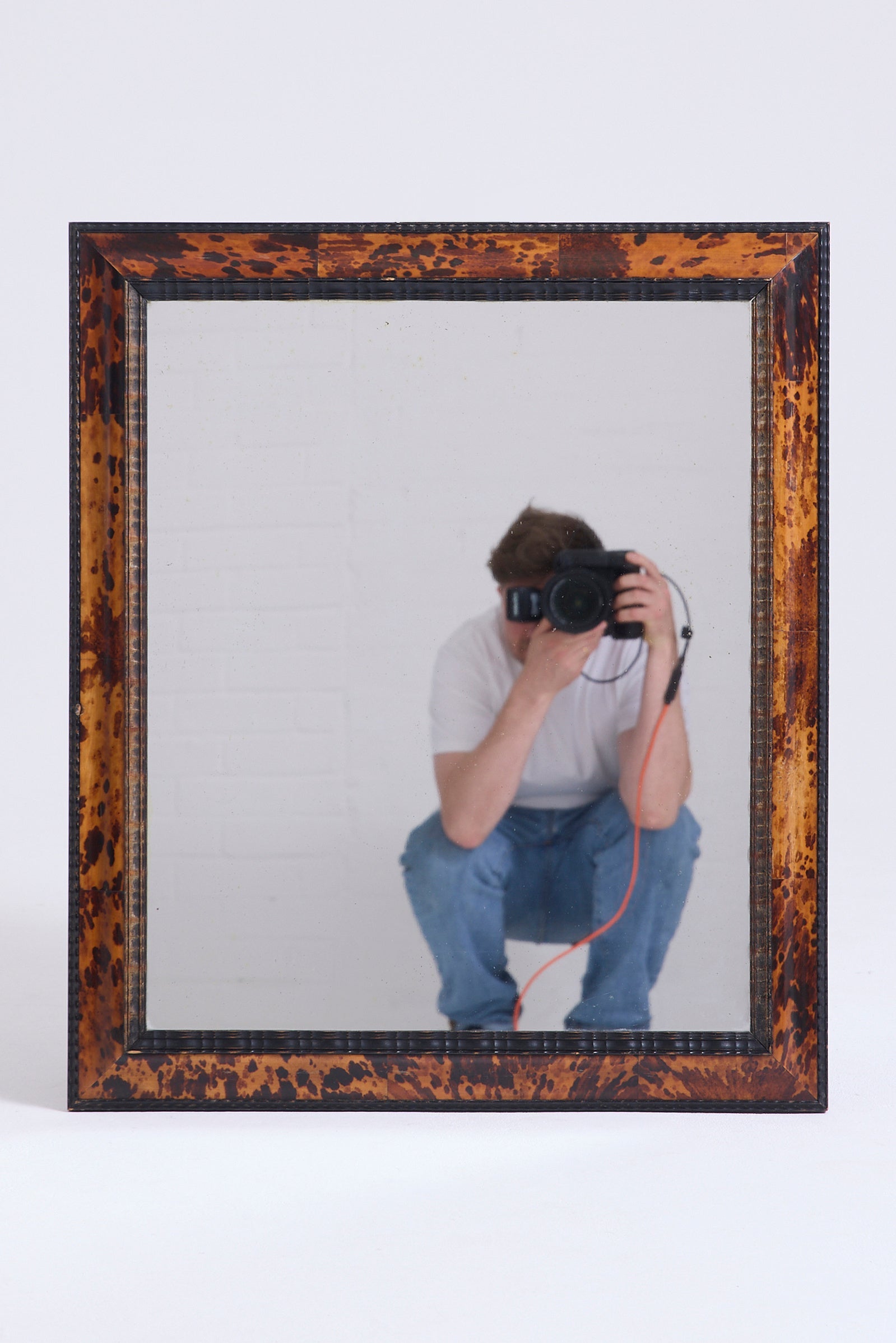 Tortoiseshell Mirror att. to Maison Frank