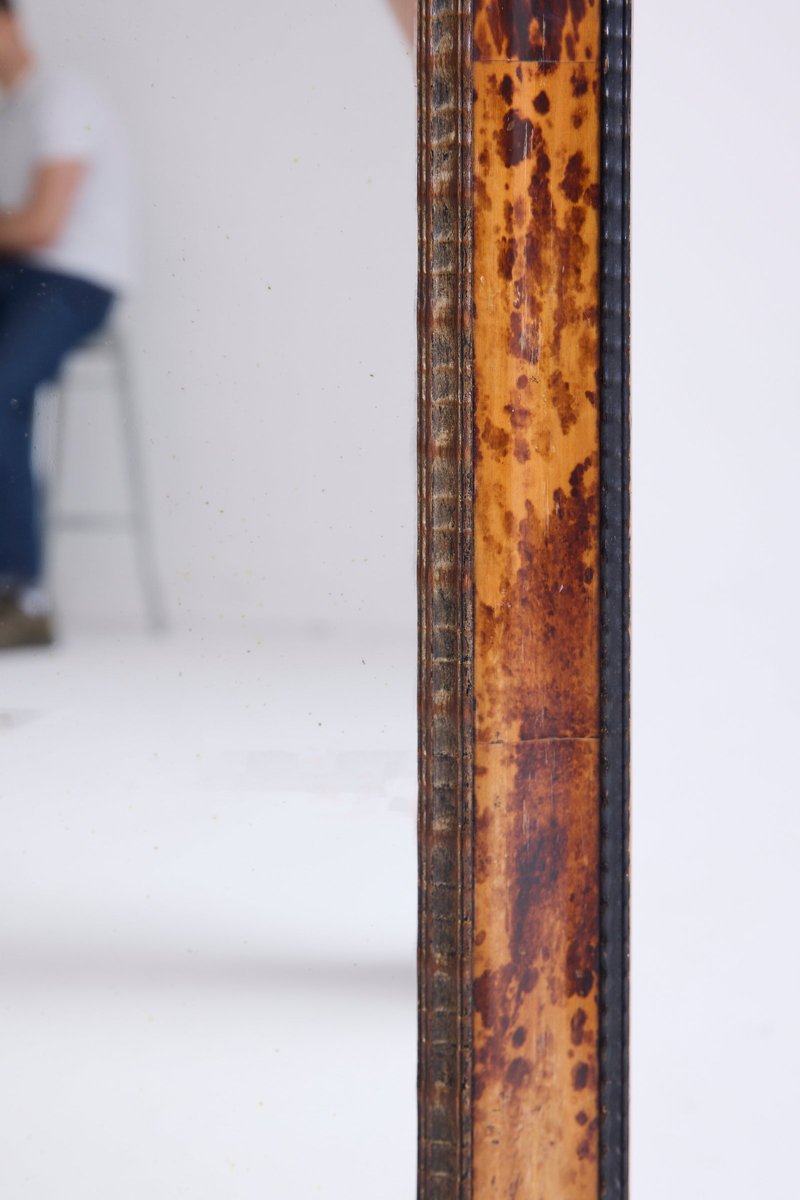 Tortoiseshell Mirror att. to Maison Frank