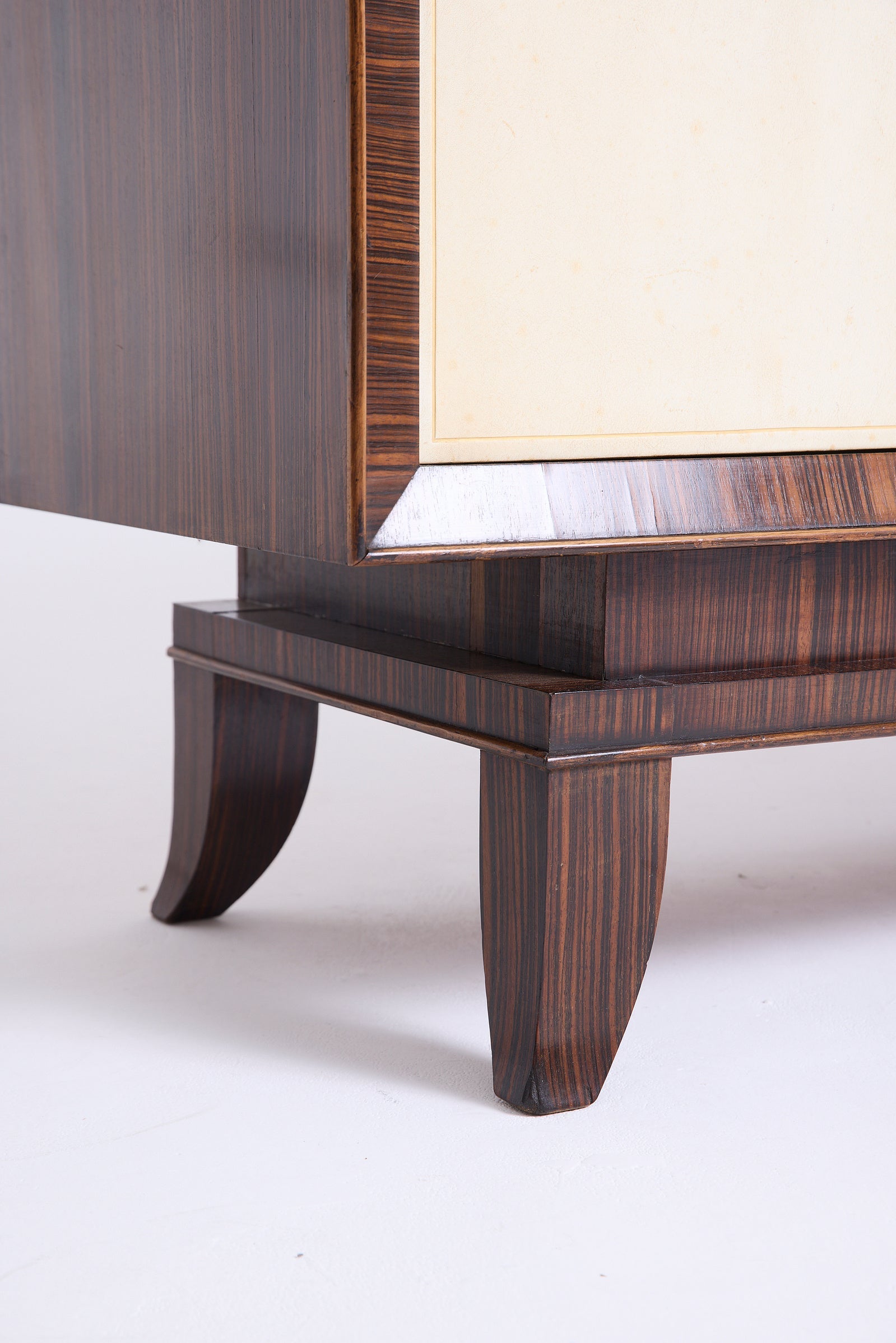 Art Deco Velum and Macassar Sideboard