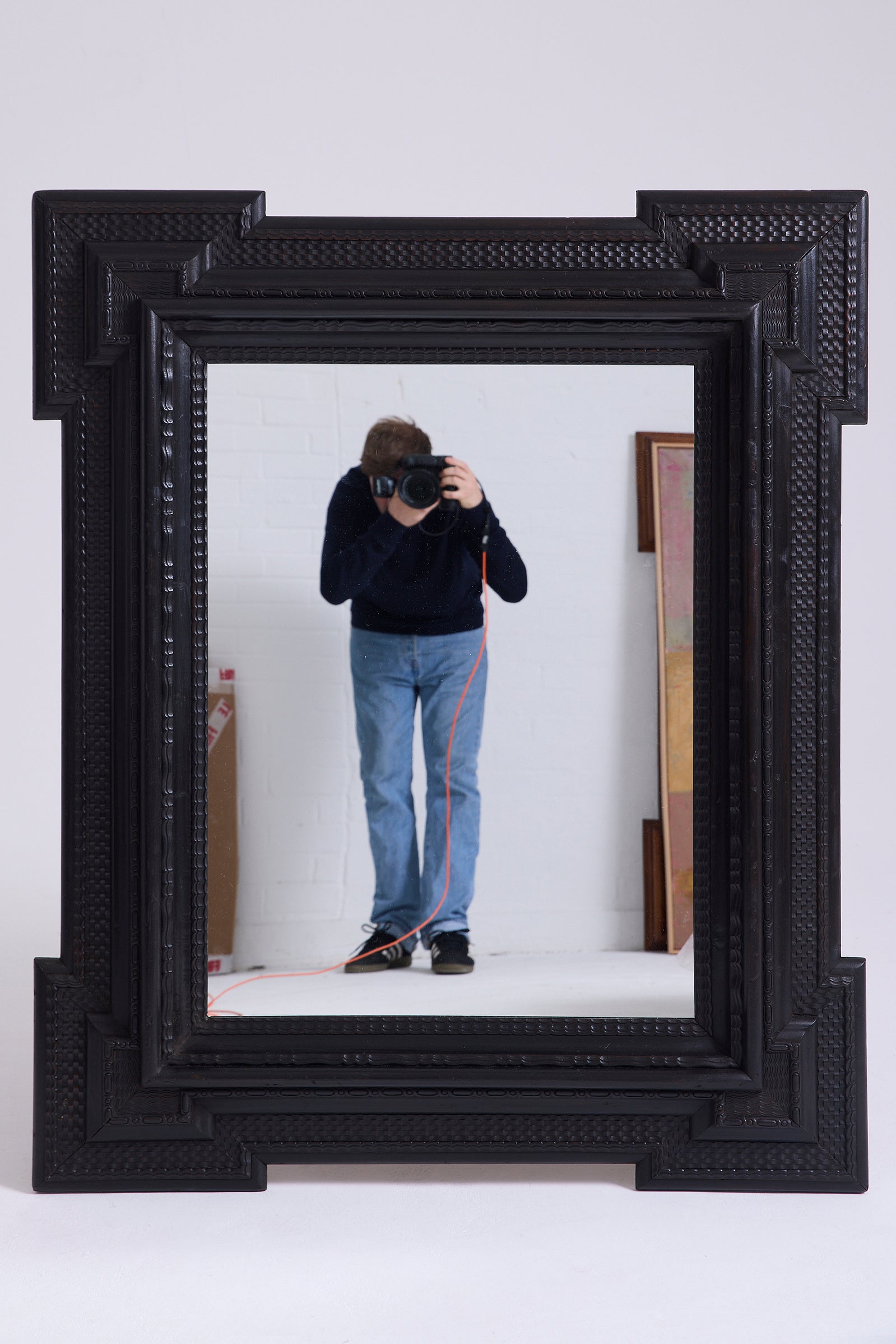 Flemish Style Ripple Frame Mirror